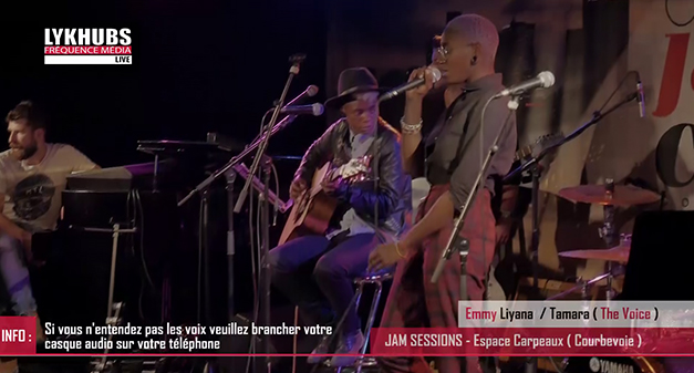 Emmy Liyana et Tamara de The Voice...