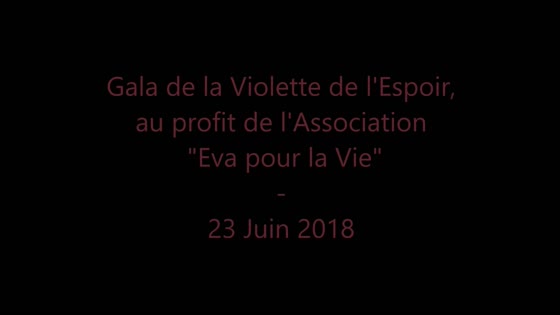 Reportage : Gala de la Violette de l'Espoir, pour la fondation "Eva Pour La Vie"