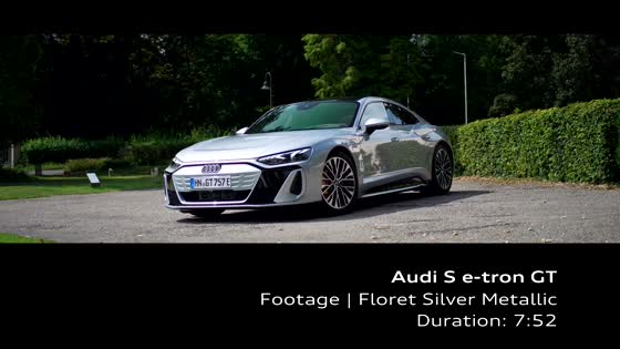 Audi S e-tron GT Footage