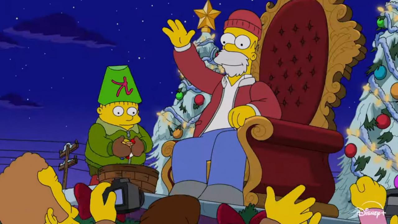 Les Simpson fêtent Noël sur Disney Plus : la bande-annonce qui fait Ho Ho Ho