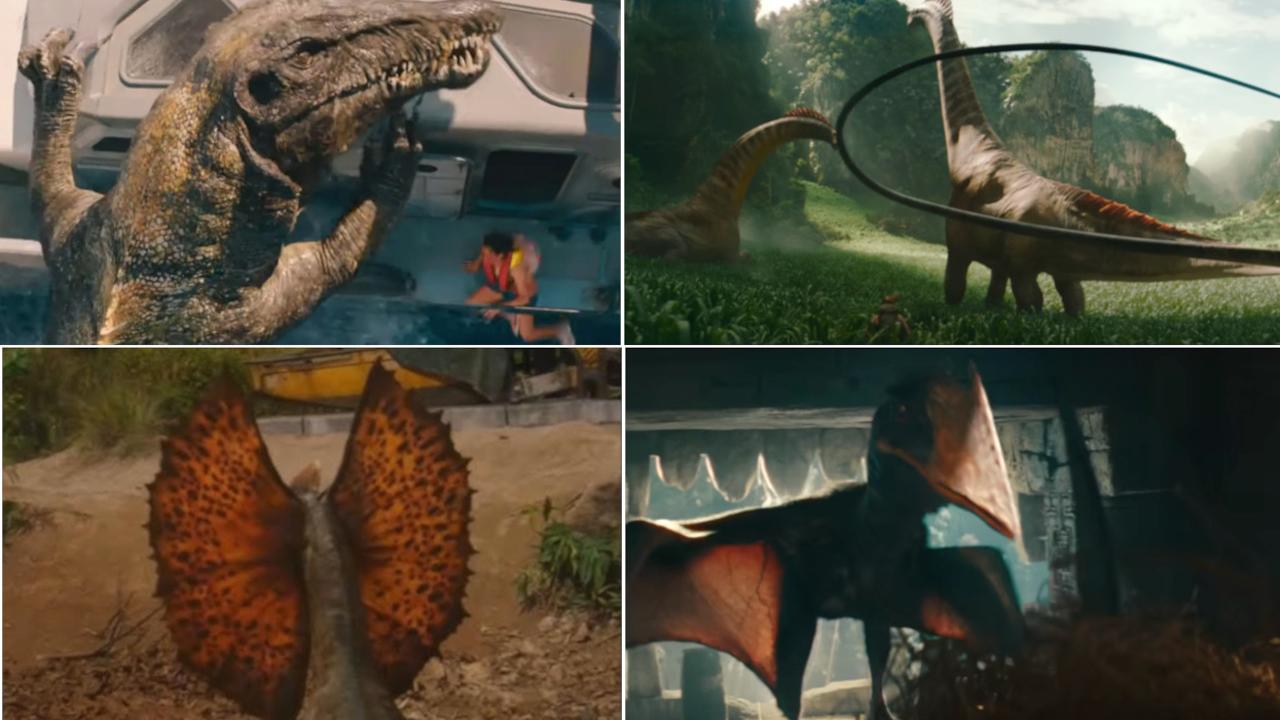 Tous les dinosaures croisés dans le trailer de Jurassic World Renaissance
