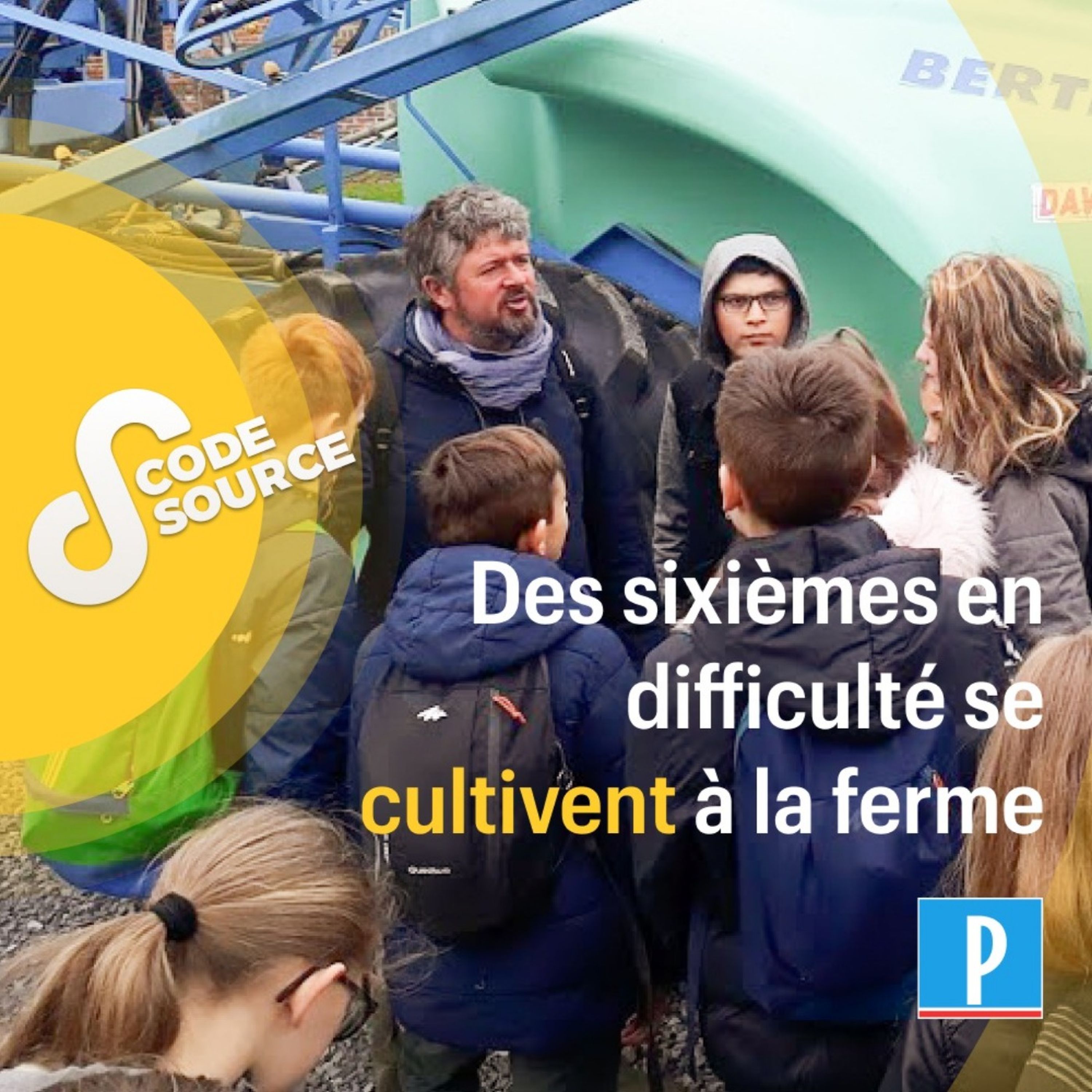 Des sixièmes en difficulté se cultivent à la ferme