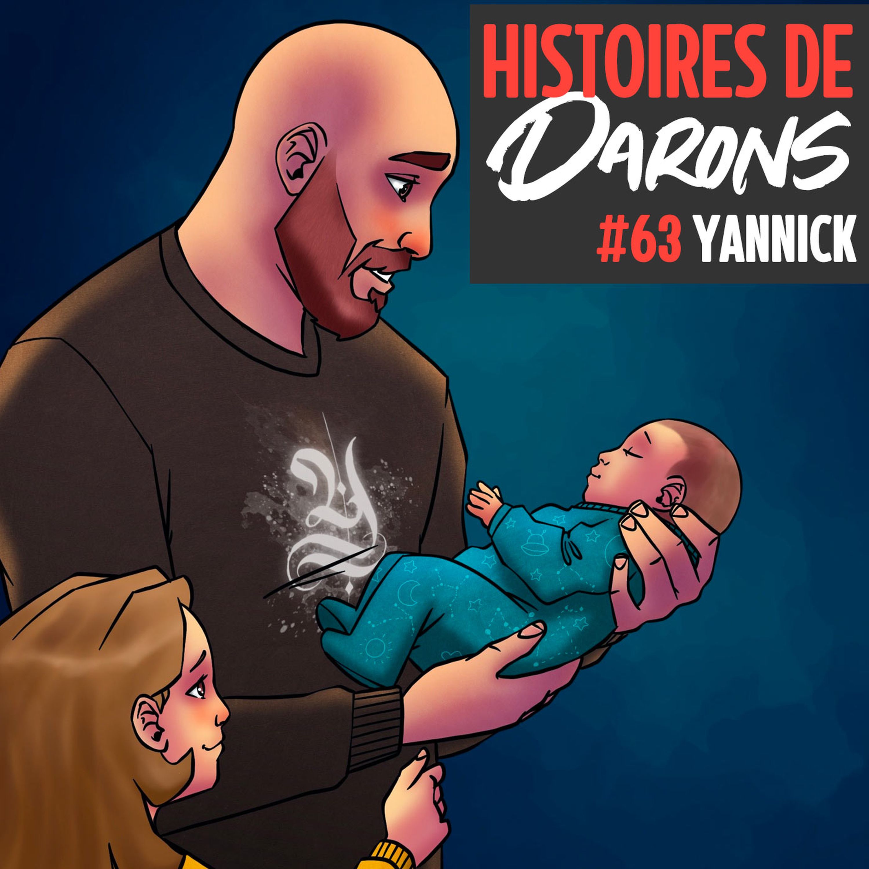 Yannick raconte sa vie de papa en dessins