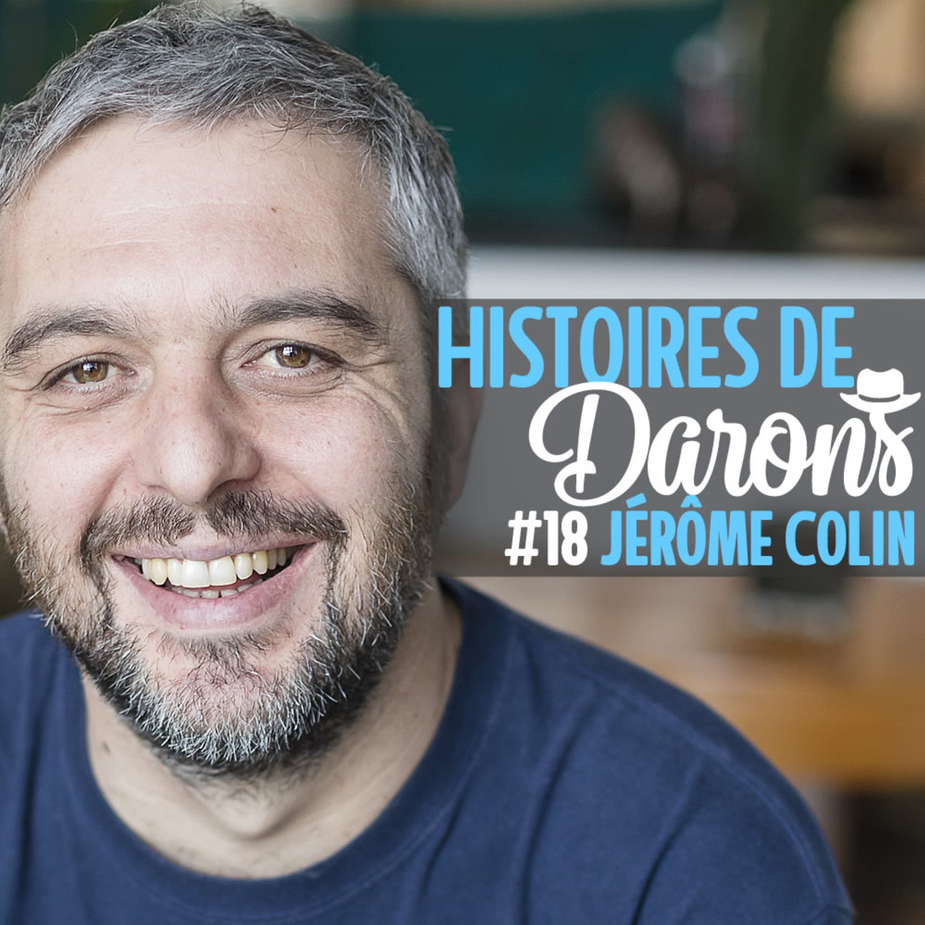 Jérôme Colin, et le Champ de Bataille avec ses 3 ados