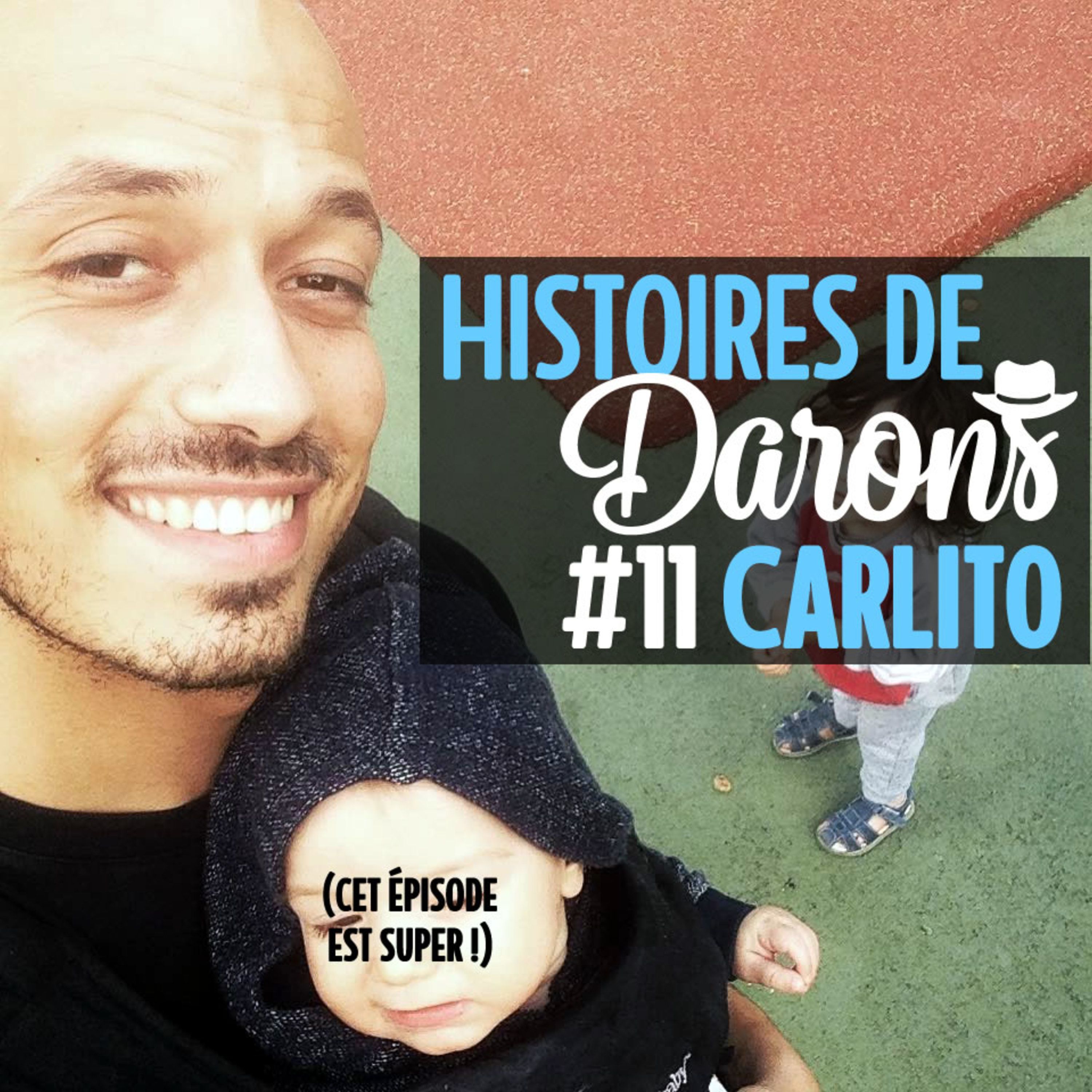 Carlito et ses deux fistons aux cheveux longs