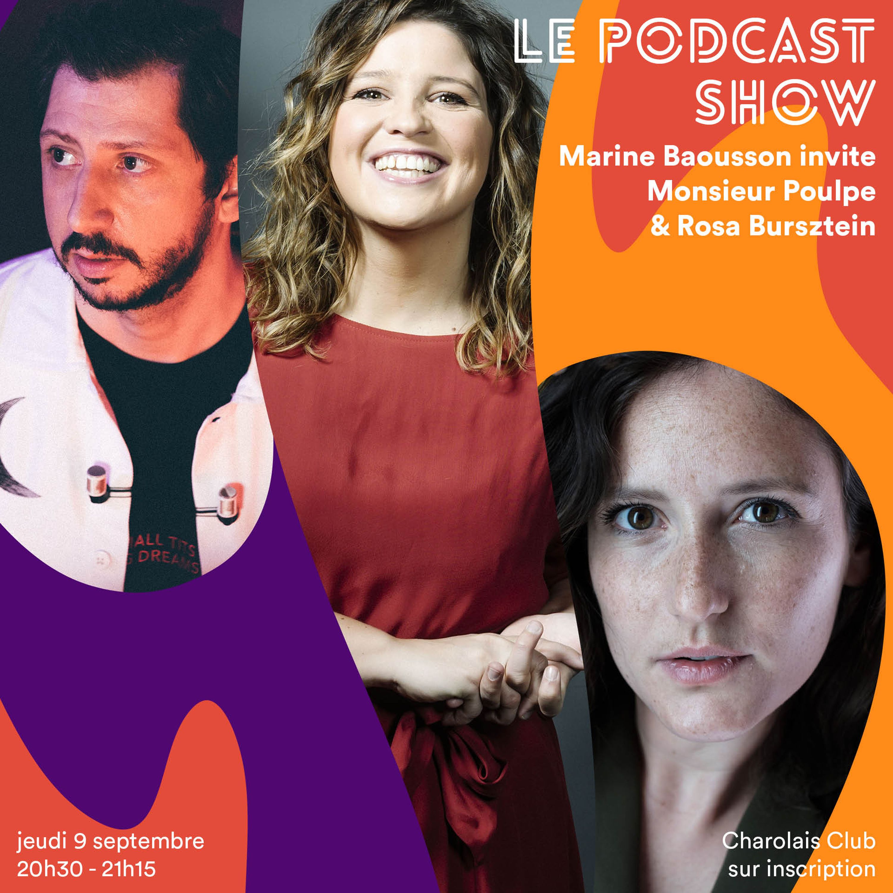 LE PODCAST SHOW à Ground Control avec Mr POULPE & ROSA BURSZTEIN