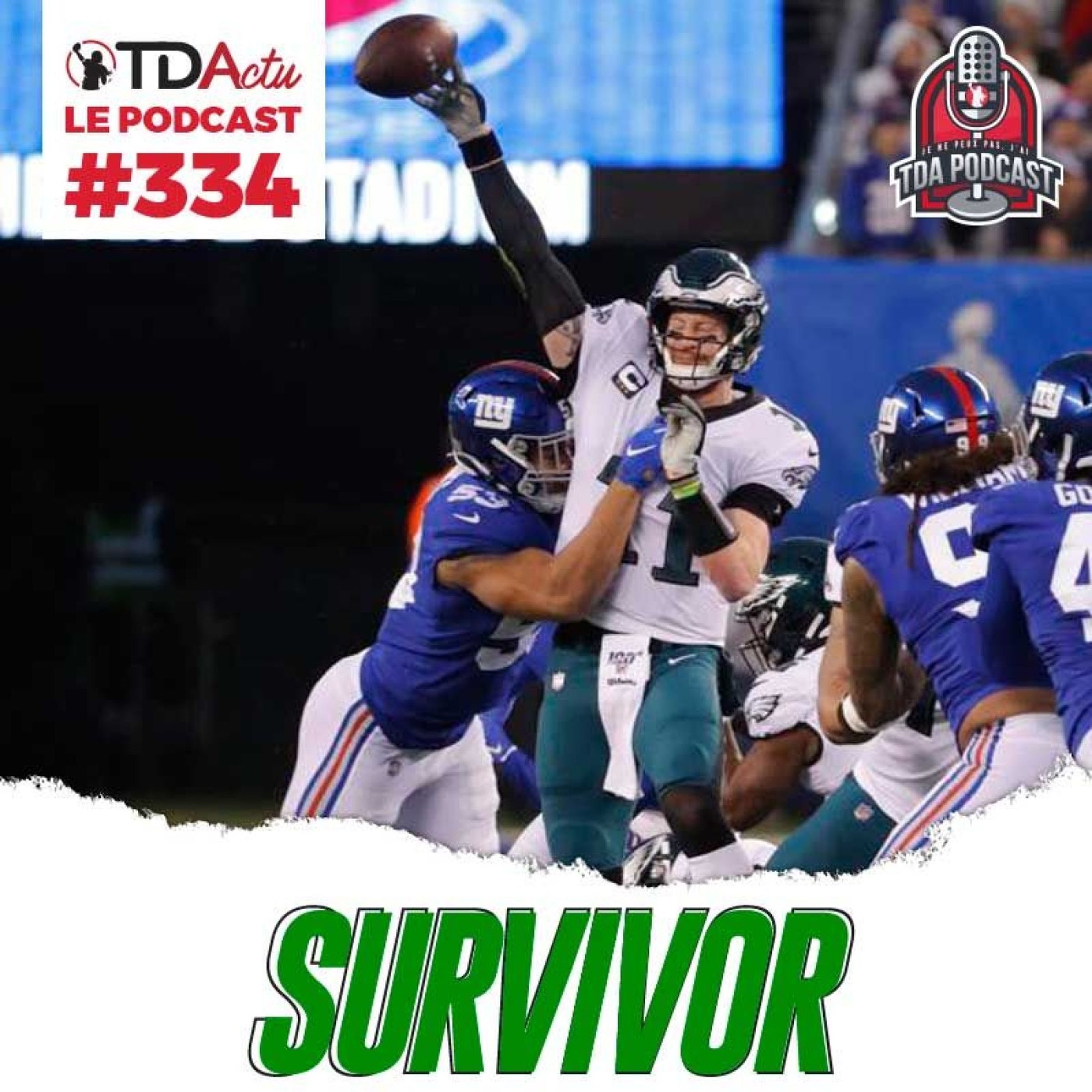 TDA Podcast n°334 - Débrief S17 : le miracle Philadelphie, la fin du règne des Patriots ?