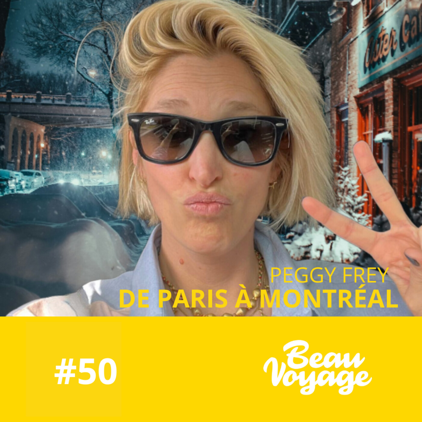 #50 - Peggy Frey :  la vie à -25°C, s'expatrier à Montréal en famille et de la Poutine au gouter