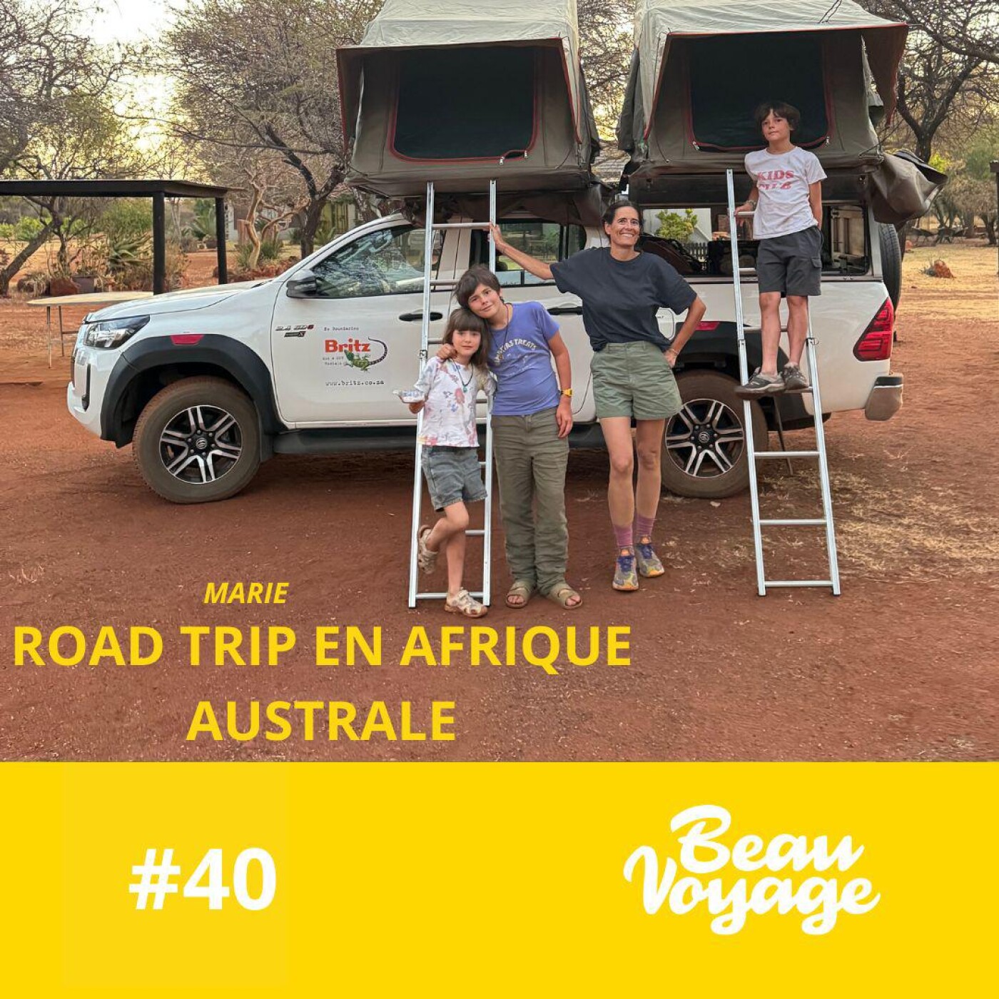 #40 - Marie Faure-Ambroise : 30 jours sous la tente, 6 000km de pistes et la vie au Mozambique et...