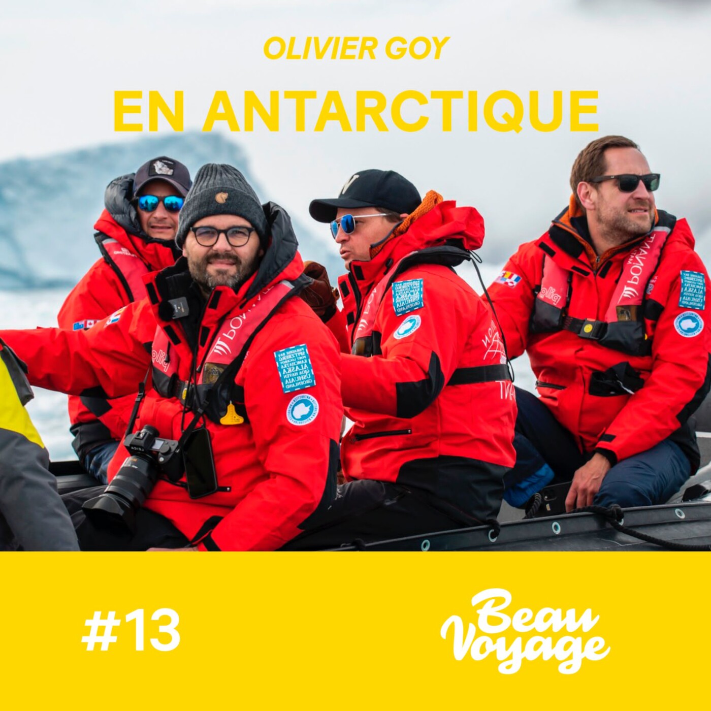 #13 - Olivier Goy : la maladie de Charcot, une virée en Antarctique et un face à face avec des...