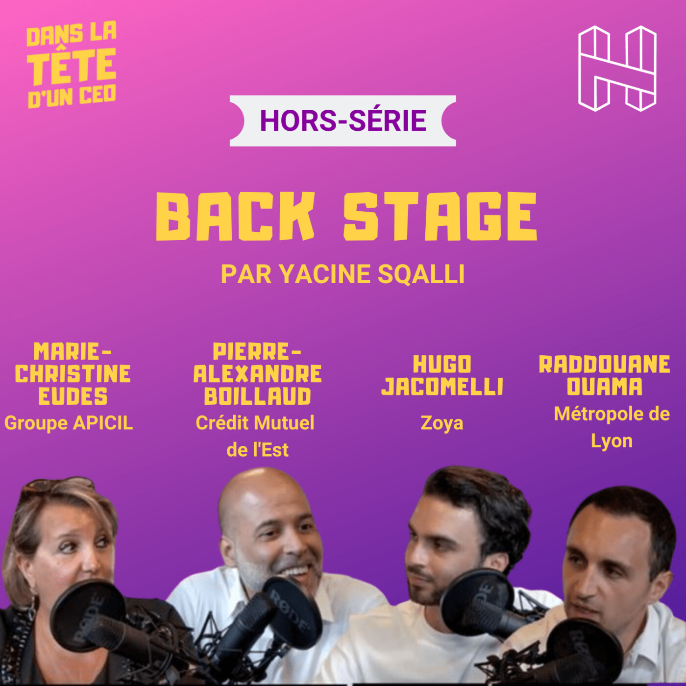 Hors-Série (avec H7) : Ecosystème - R. Ouama (Métropole de Lyon), M-C Eudes (APICIL), P-A...