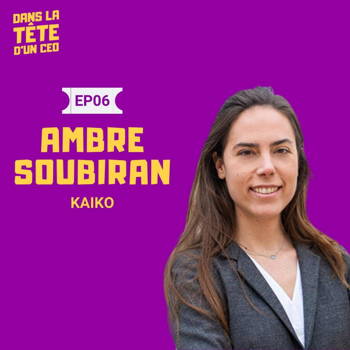 #6 Ambre Soubiran CEO Kaiko : Sur la reprise d'une startup, le fait d'être une startup dans la...