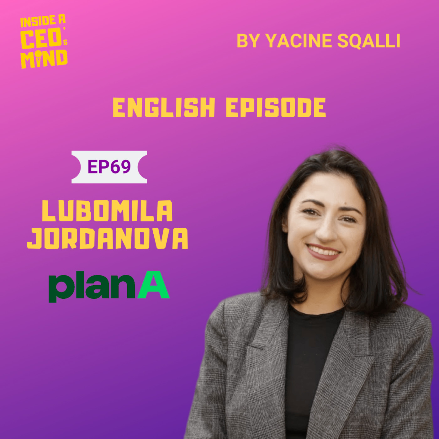 #69 Lubomila Jordanova (Plan A) - ENGLISH EPISODE : How to build a Climate Tech startup when...