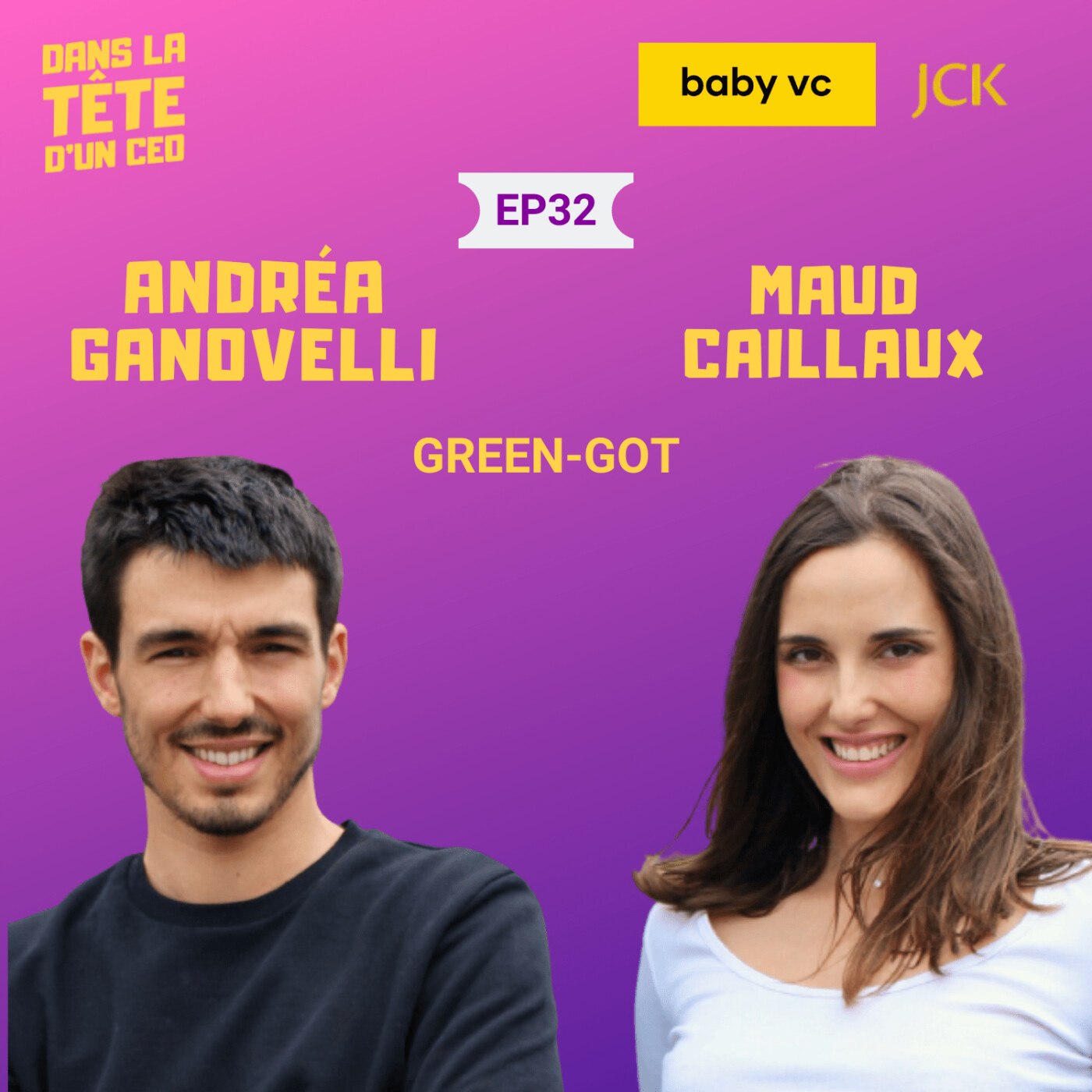 #32 Andréa Ganovelli & Maud Caillaux (Green-Got) : Sur l'écologie & la Néaobanque, la création...