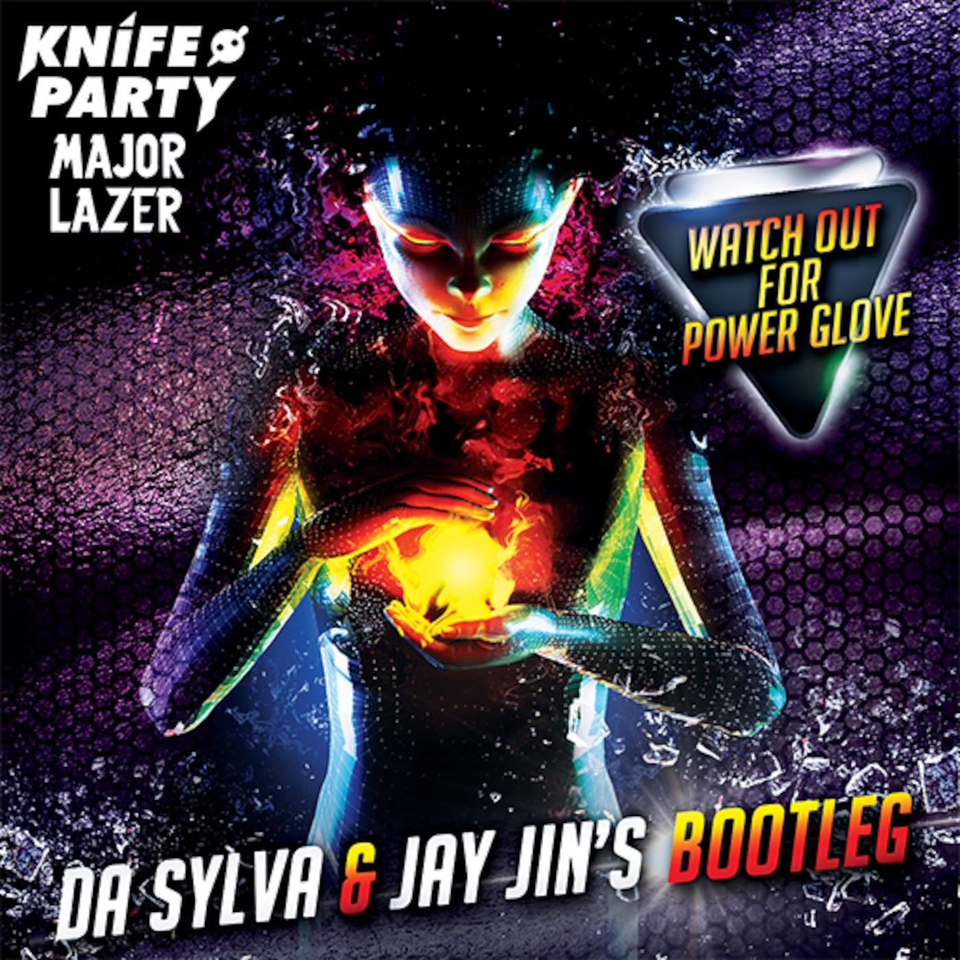 MAJOR LAZER vs KNIFE PARTY watch out for power glove (da sylva & jay jin's mashup)