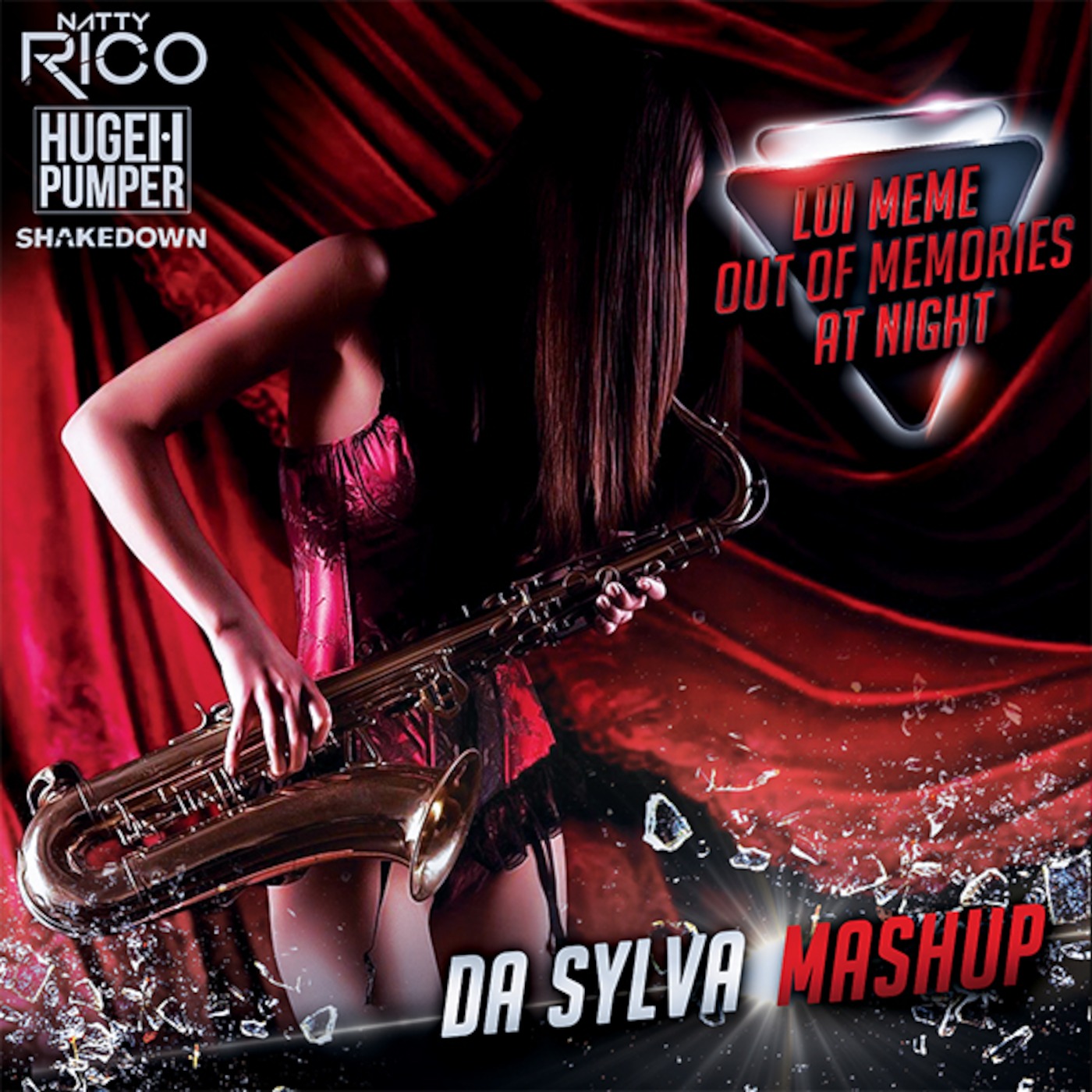 NATTY RICO vs HUGE PUMPER vs SHAKEDOWN lui meme out of memories at night (da sylva mashup)