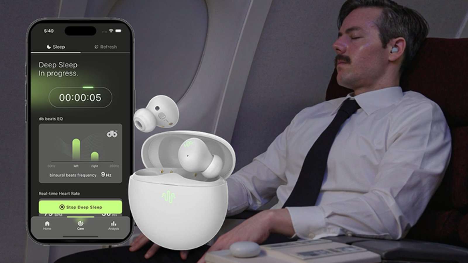 Ces écouteurs promettent d’aider les insomniaques à dormir