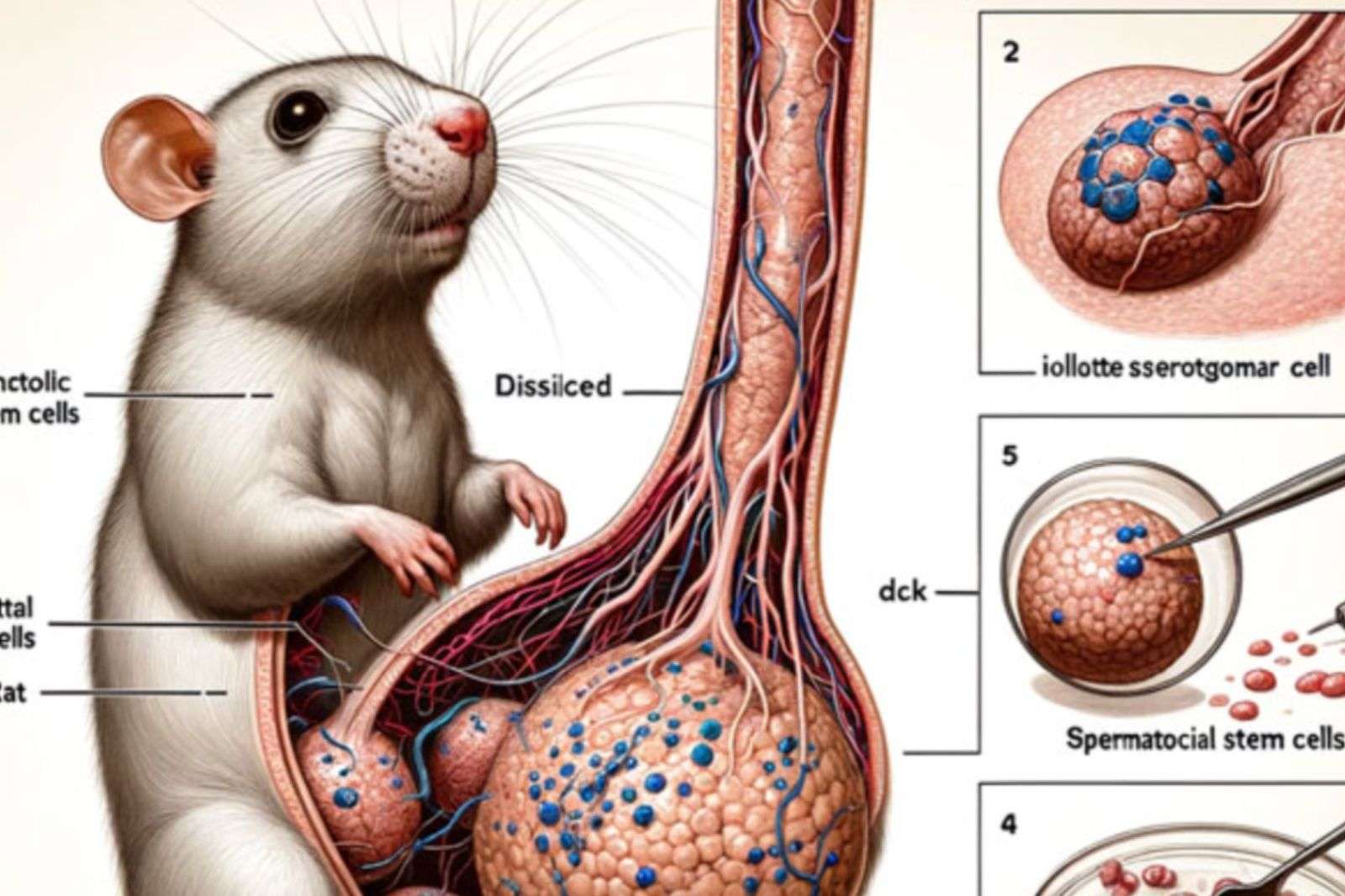 Rat au pénis XXL : une création d’IA qui choque le milieu scientifique