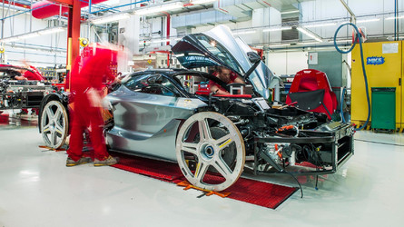 Le remplacement de la monocoque de la LaFerrari vous coûtera 1 million d'euros