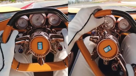 Voici à quoi ressemble la De Tomaso P72 lorsque vous êtes assis derrière son volant