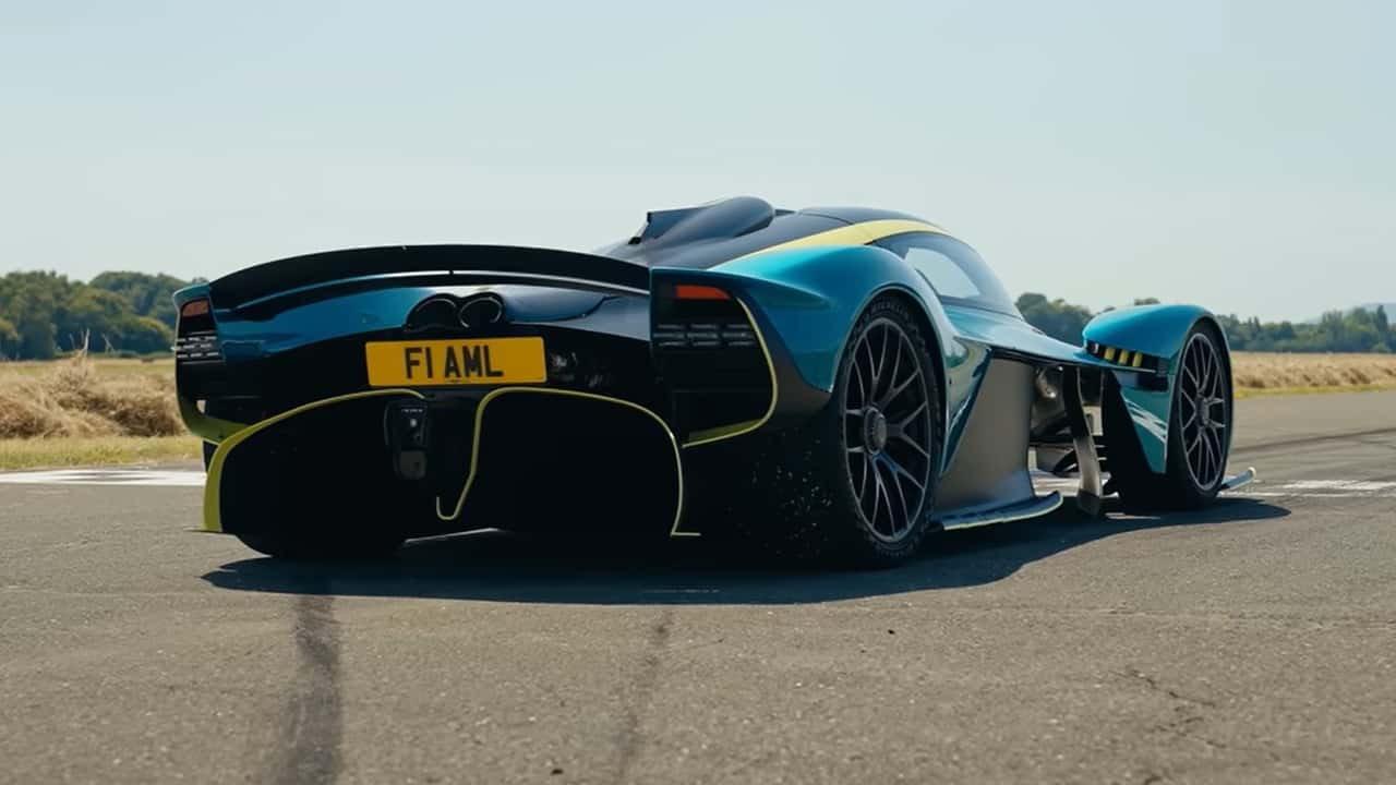 L'Aston Martin Valkyrie bat le record Top Gear des voitures de route