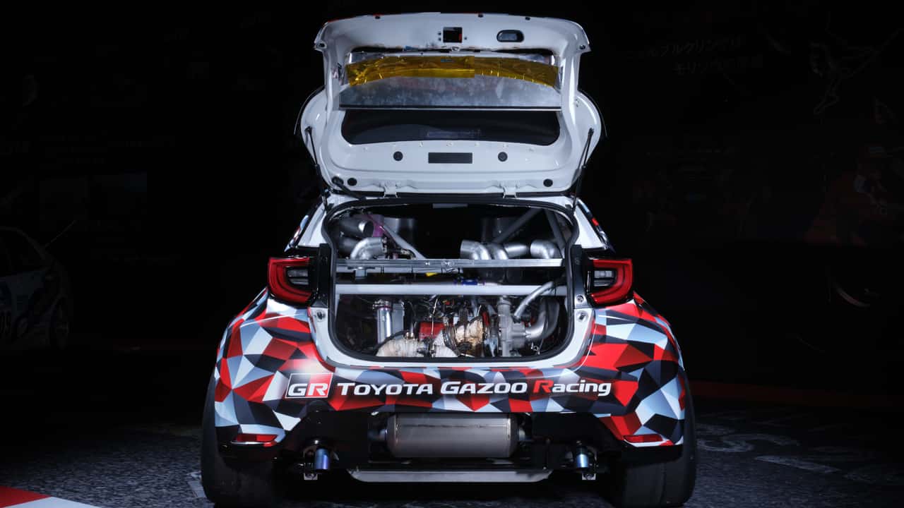 Toyota a construit une Yaris à moteur central
