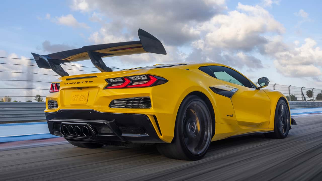 La Corvette ZR1 atteint les 100 km/h en 2,3 secondes !