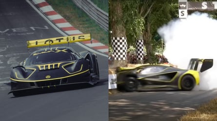 Voici pourquoi la Lotus Evija X s'est crashée à Goodwood