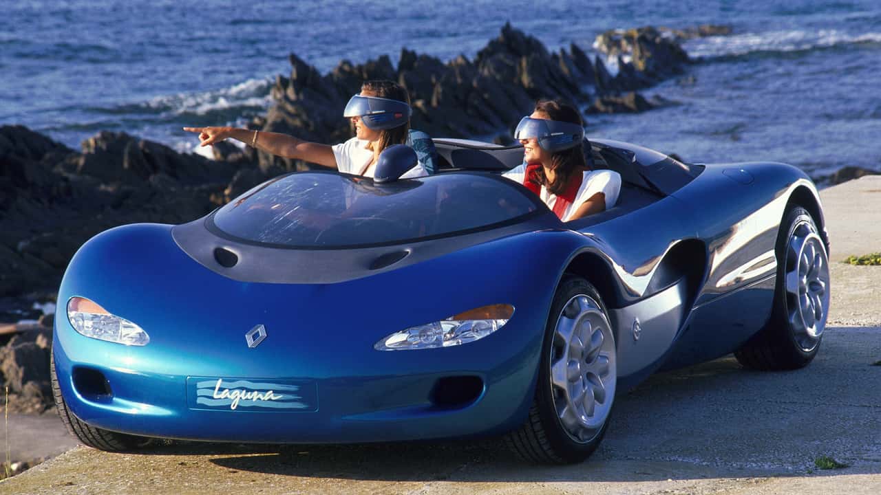 Renault Laguna Roadster, le cabriolet futuriste des années 90