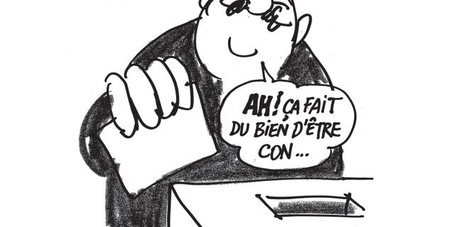 « Toujours aussi cons ! » par Cabu : relire « le maître »