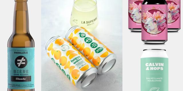 Dry January : le boom des bières (presque) sans alcool et des boissons houblonnées