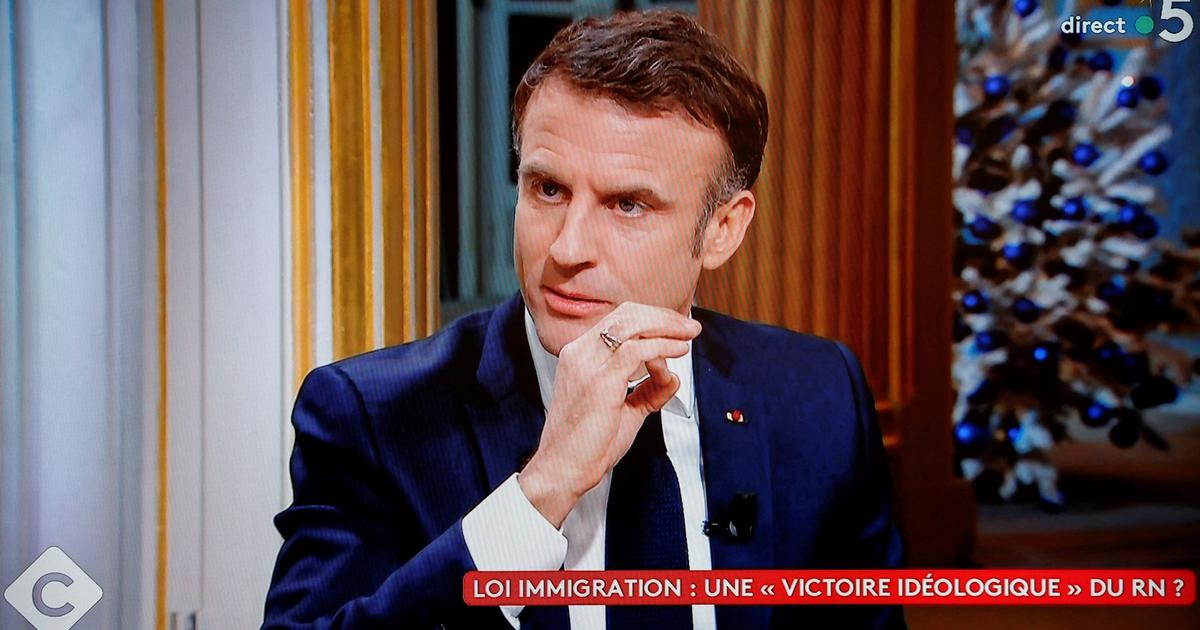Guillaume Tabard: «En ???assumant??? sa loi sur l???immigration, Emmanuel Macron pense déjà à...