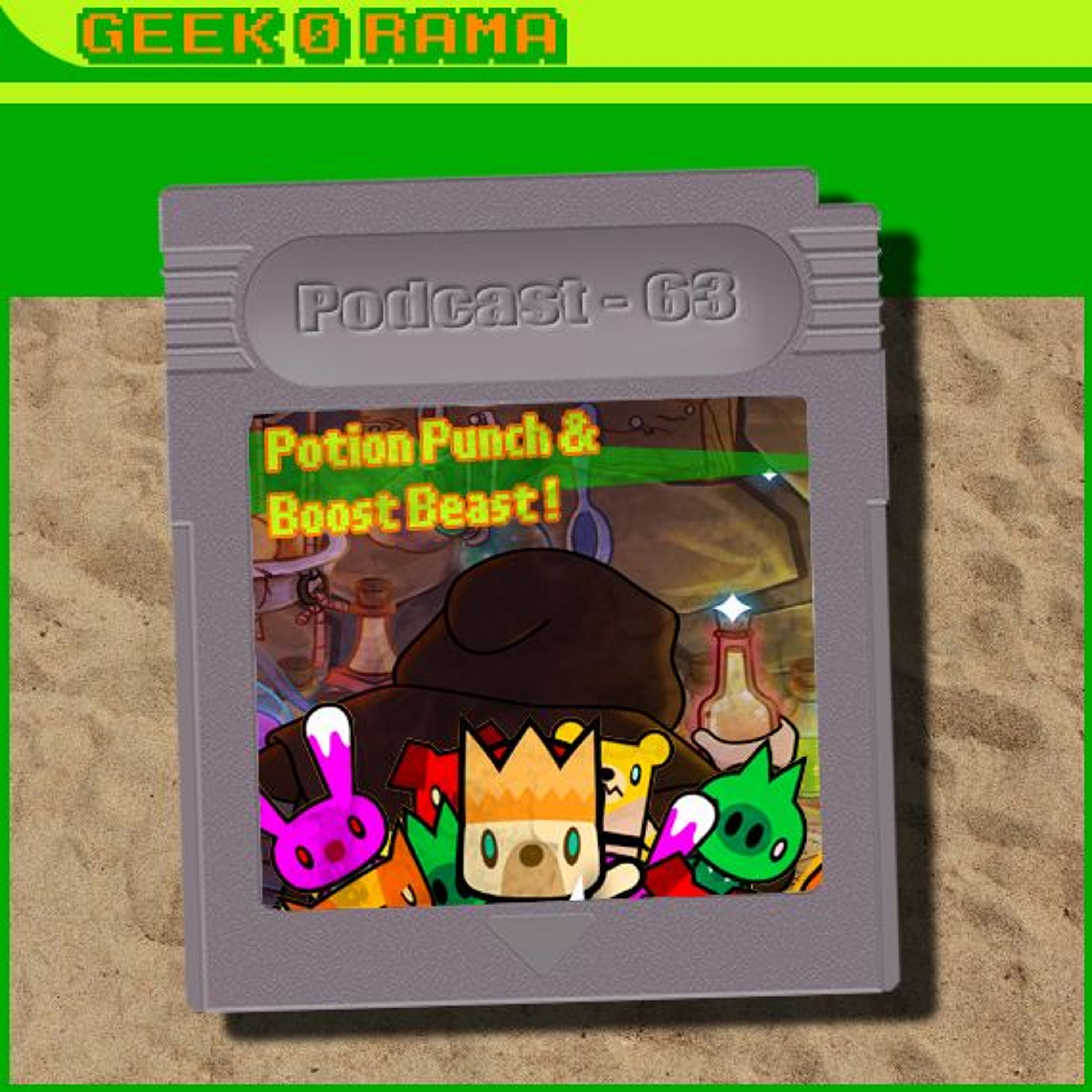 Episode 063 Geek'O'rama - Potion Punch & Boost Beast | ChainChomp Braden le fou de Mario Maker
