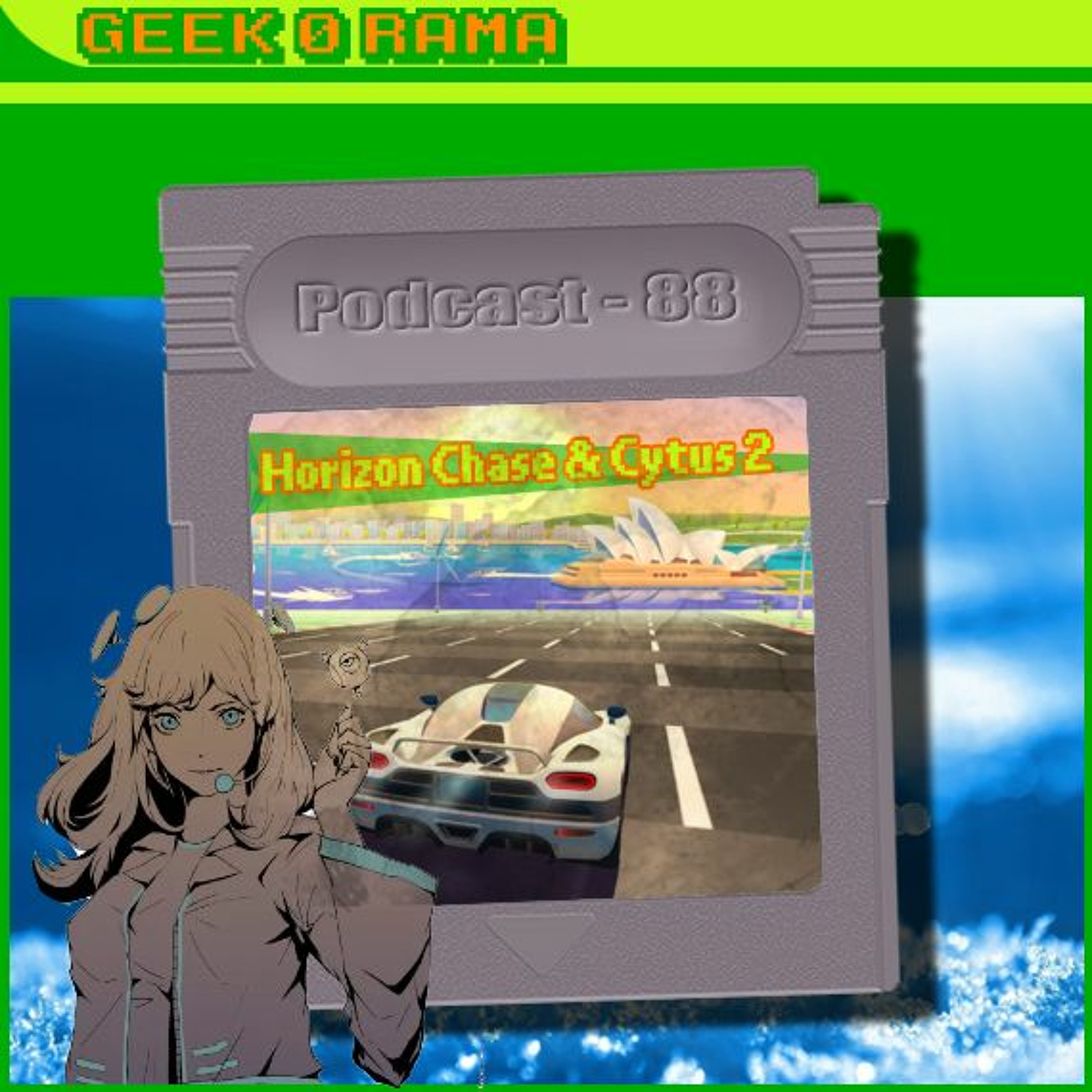 Episode 088 Geek'O'rama - Horizon Chase & Cytus 2 | Dis Siri ? Tu es qui ?