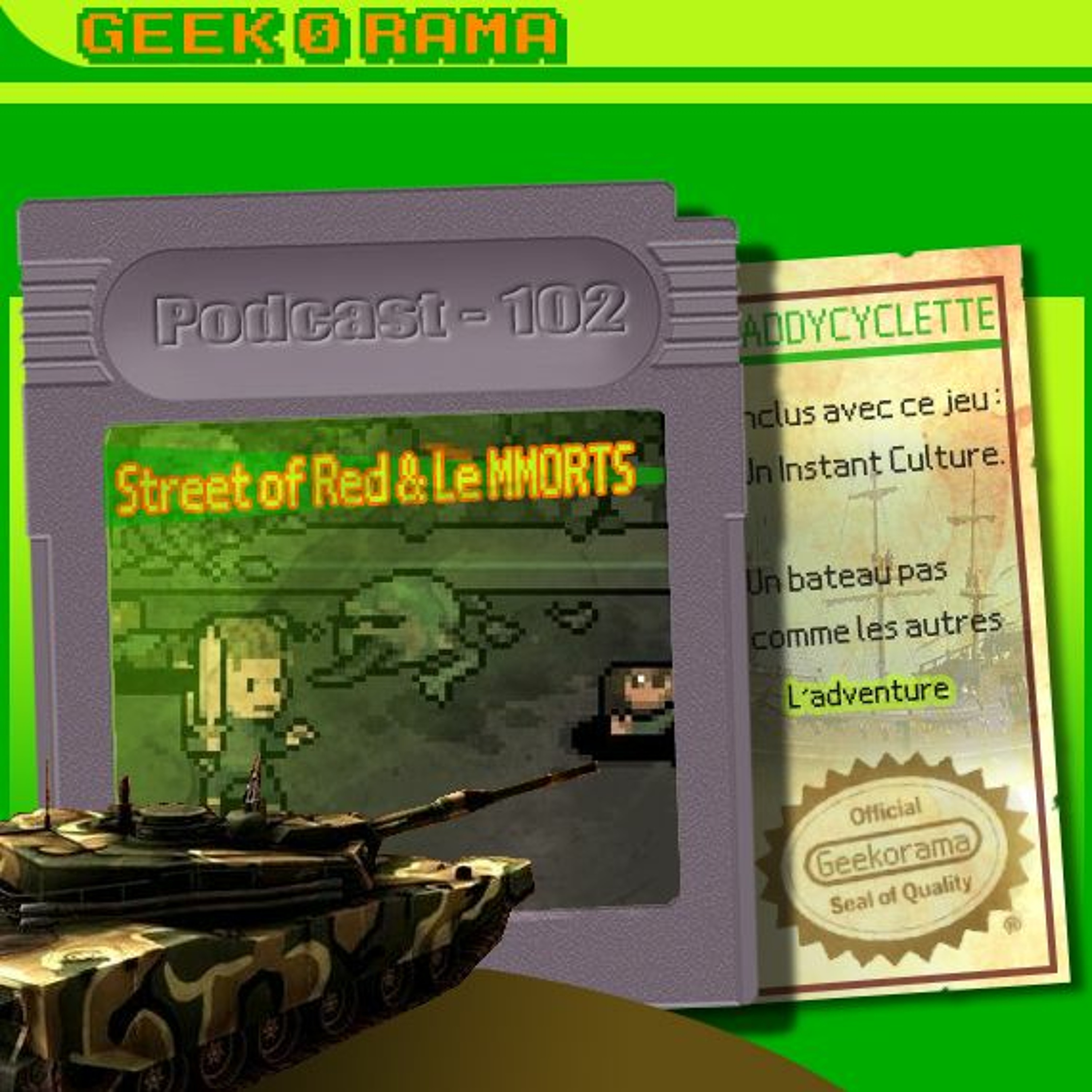 Episode 102 Geek'O'rama - Street of Red & Le MMORTS | L'adventure !