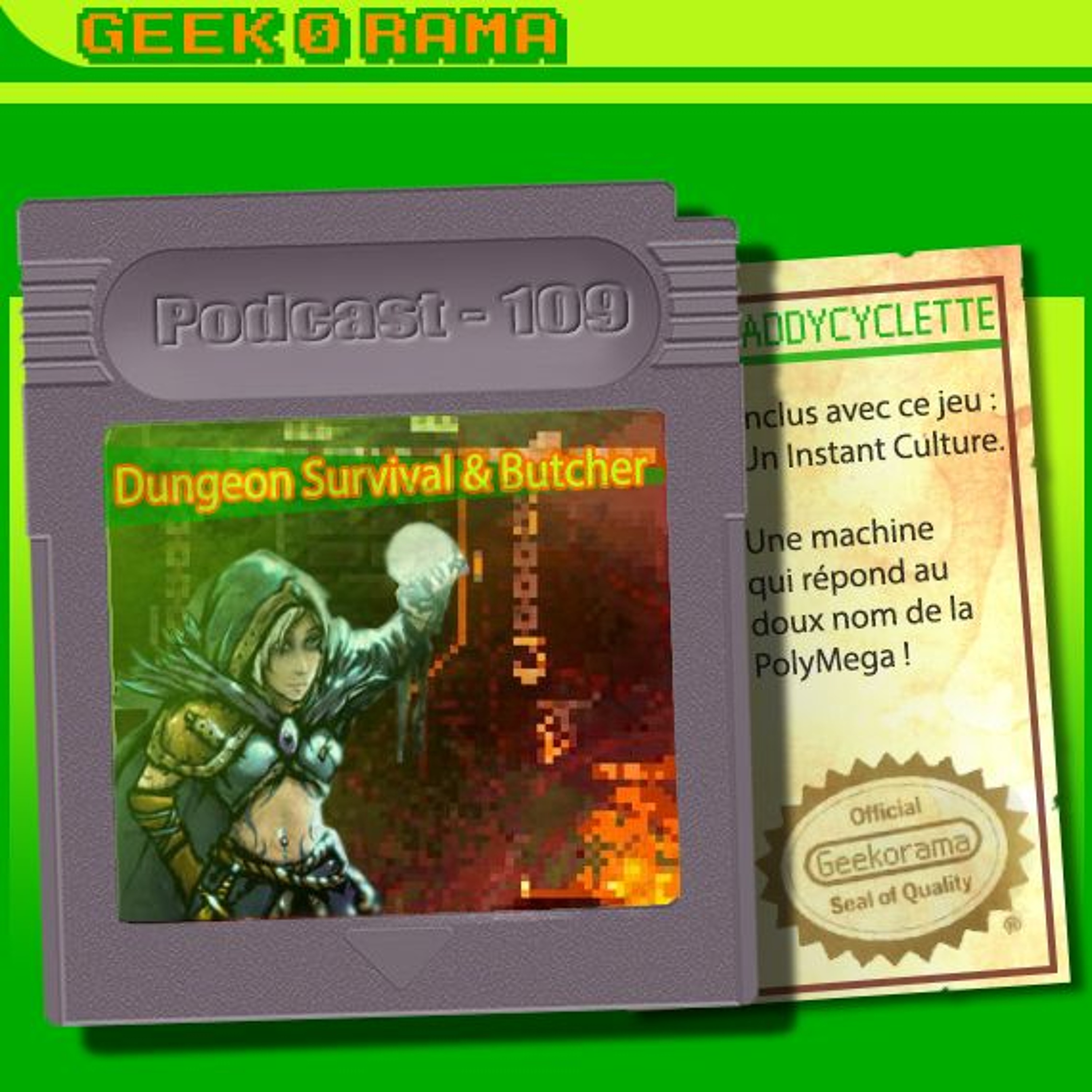 Episode 109 Geek'O'rama - Dungeon Survival & Butcher | La PolyMega