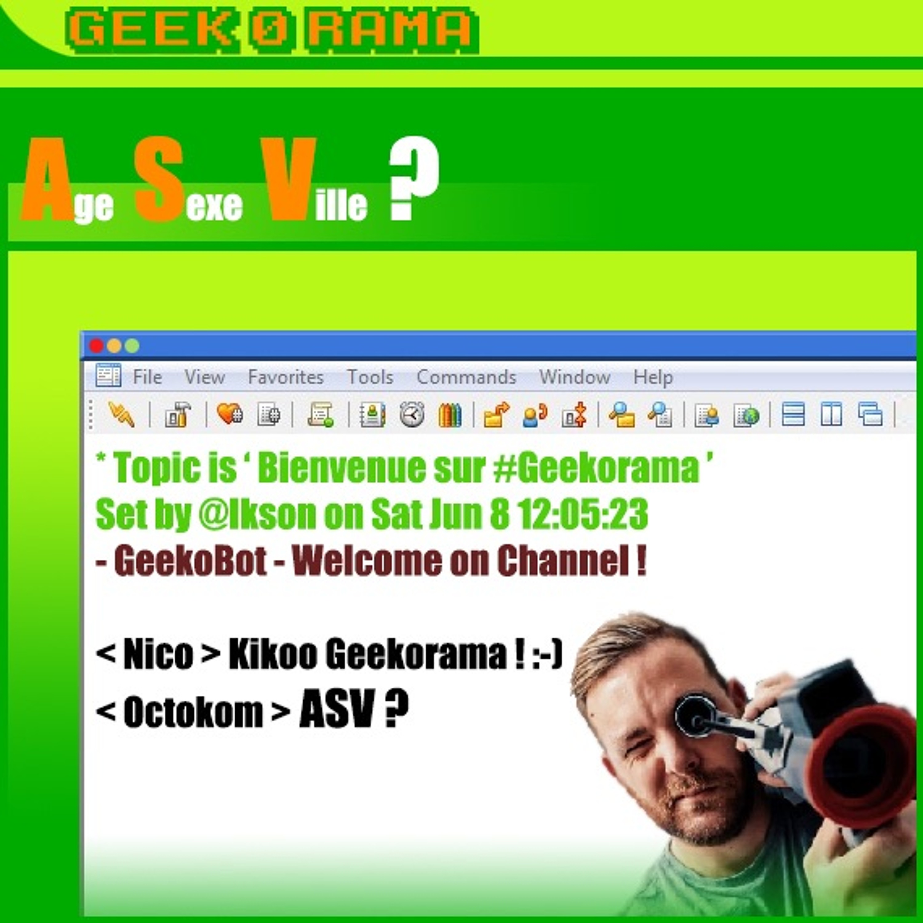 Épisode 160 Geek'O'rama - ASV ?