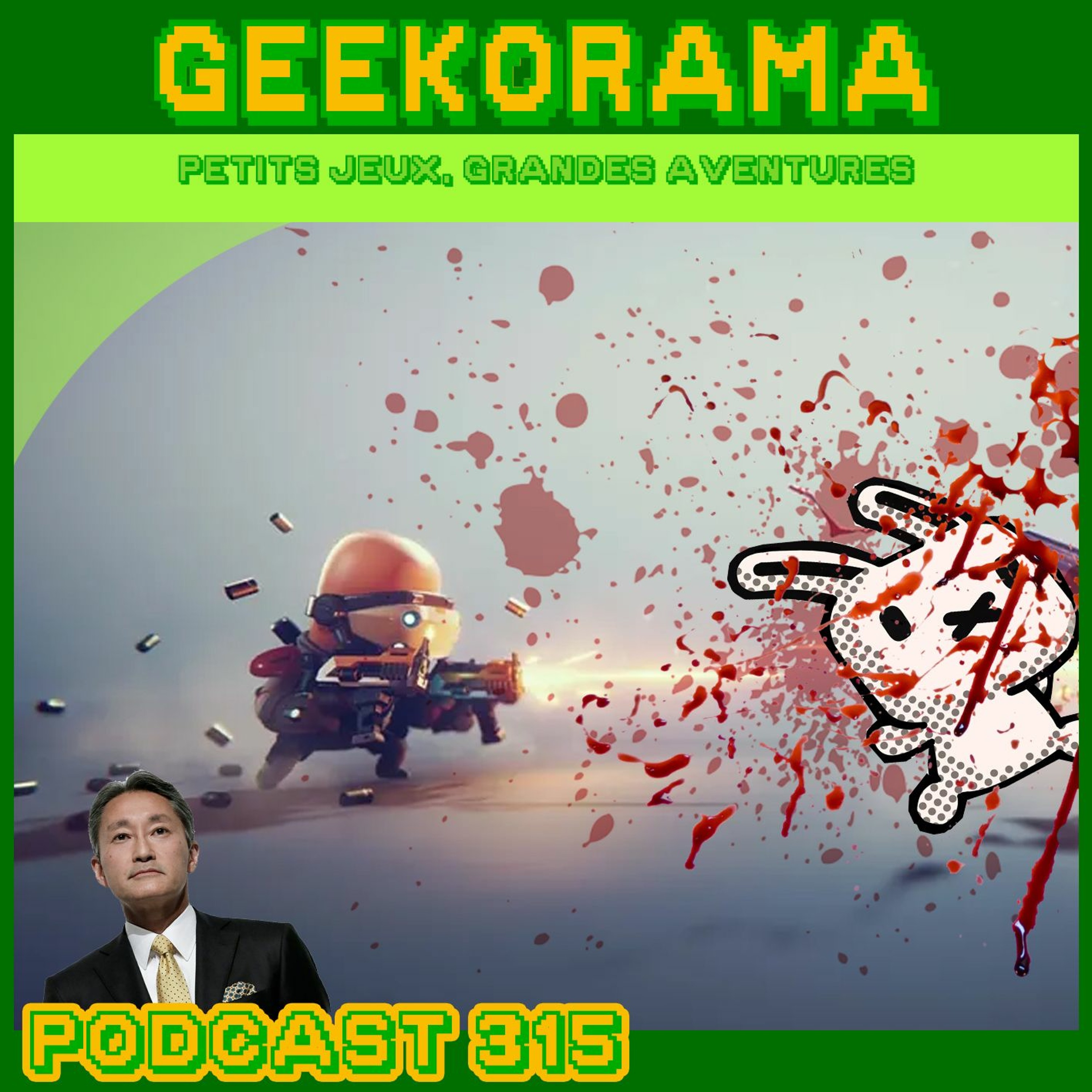 Épisode 315 GeekOrama - Magic Mansion & Soda Crisis | IC : Ken Kutaragi