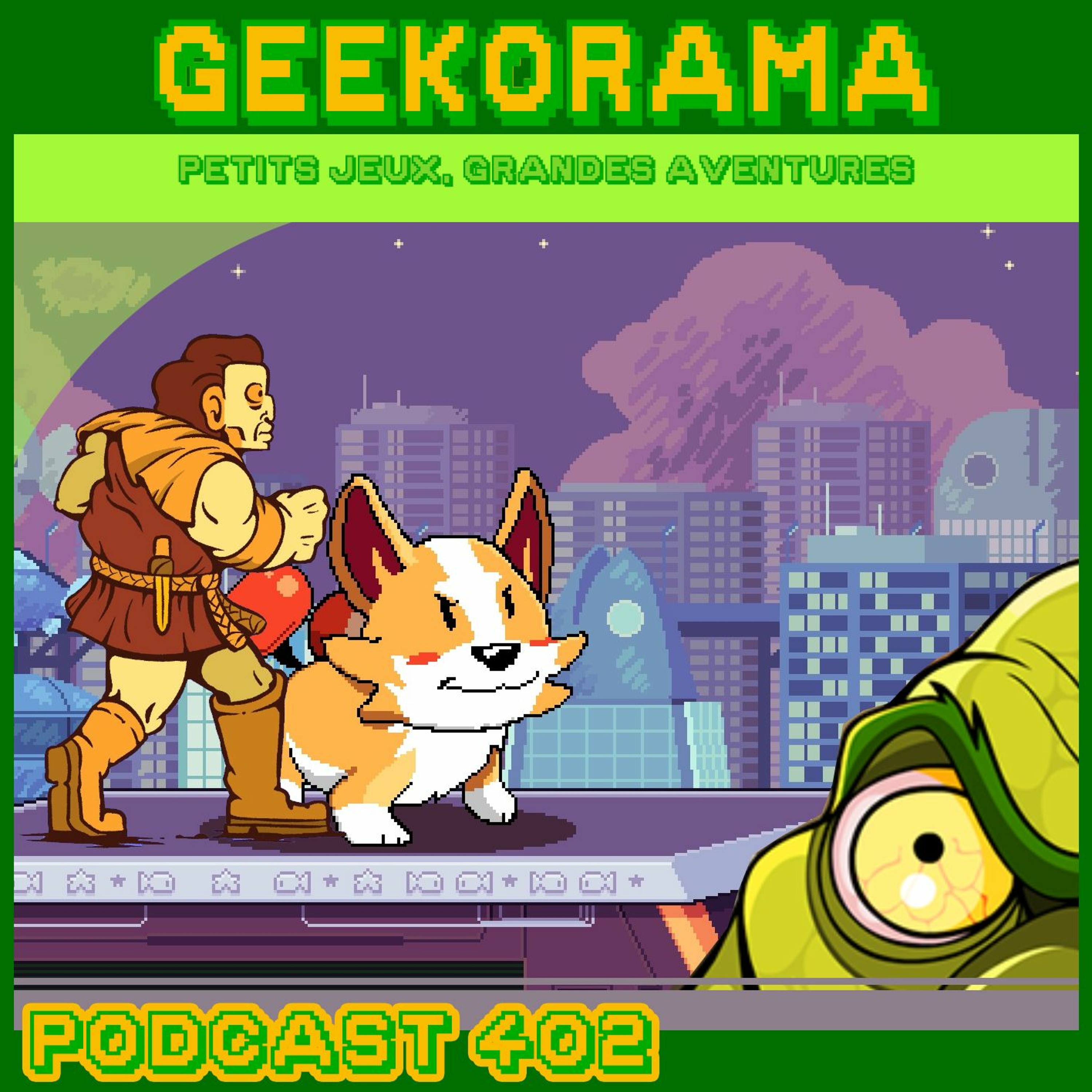 Épisode 402 GeekOrama - ProtoCorgi & Earn to Die 2 | IC : Castlevania part. II