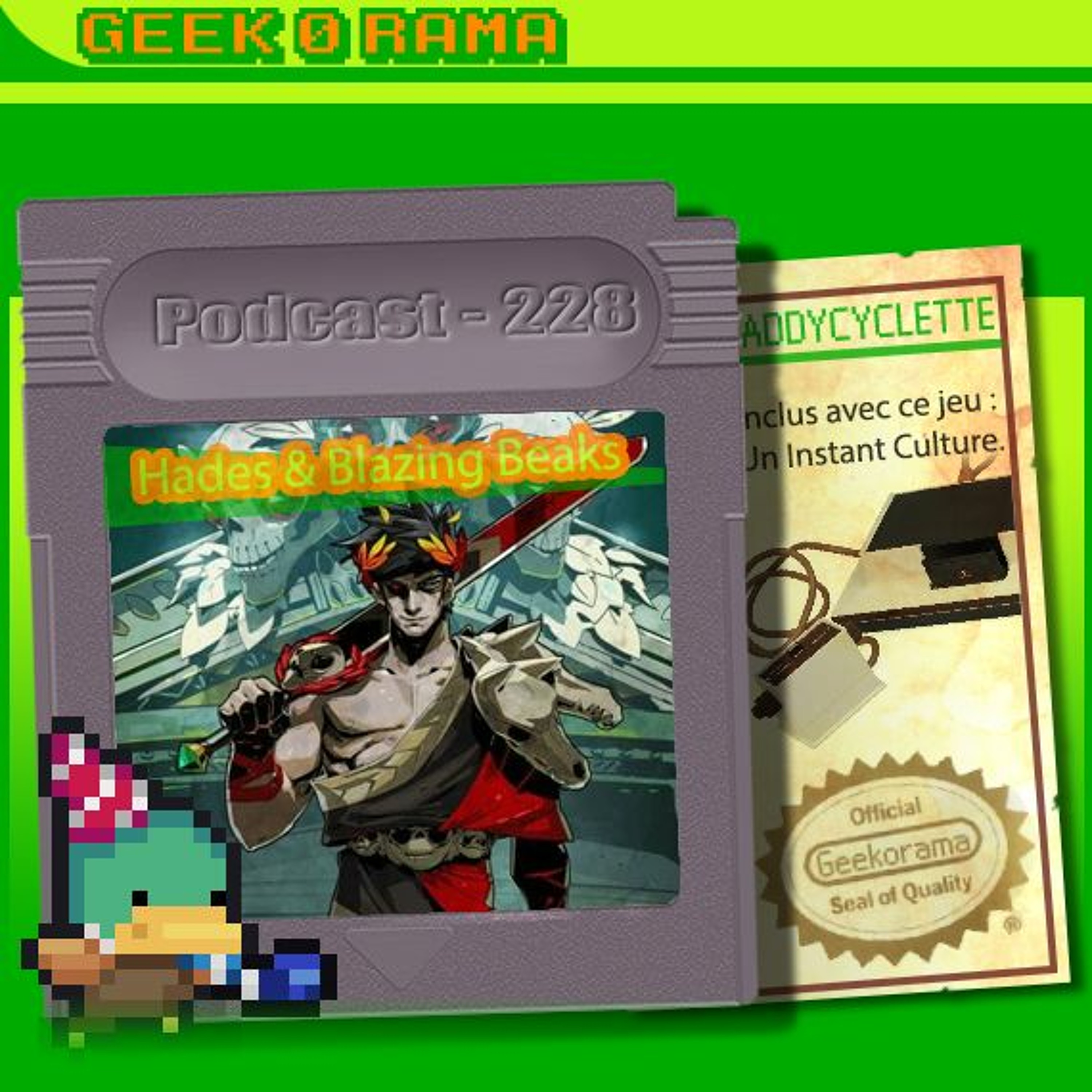 Épisode 228 GeekOrama - Hadès & Blazing Beaks | IC : Ralph Baer et sa Magnavox