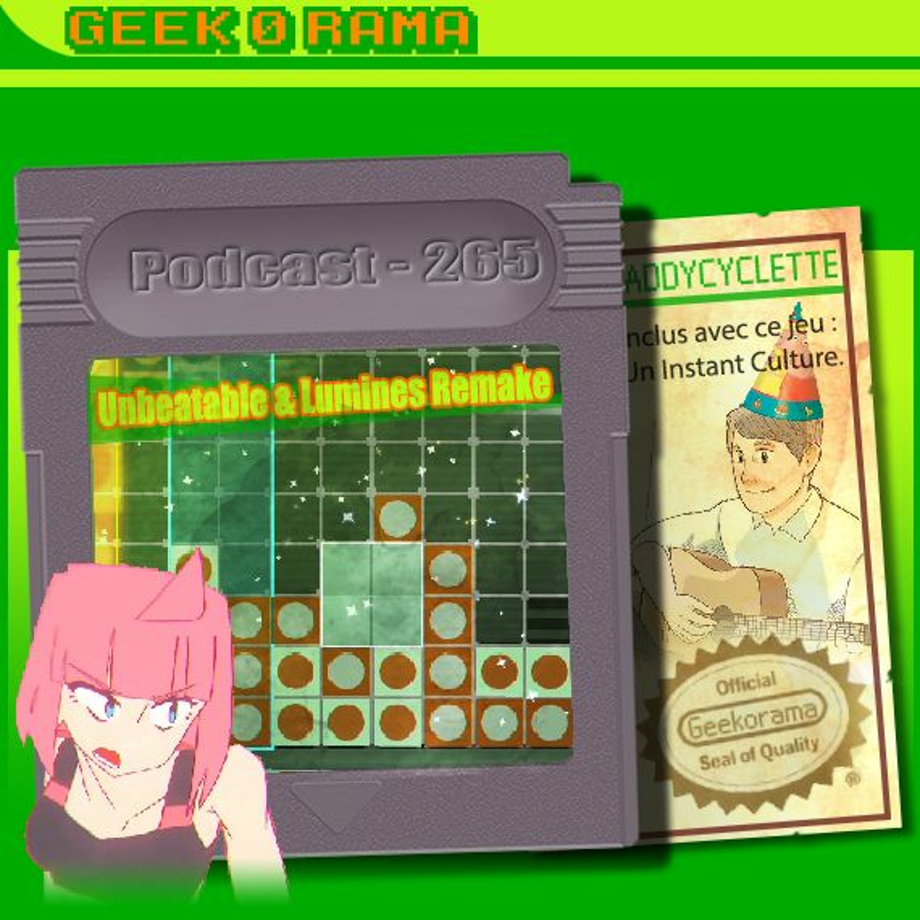 Épisode 265 GeekOrama - Unbeatable & Lumines  | IC : Les jeux vidéo musicaux.