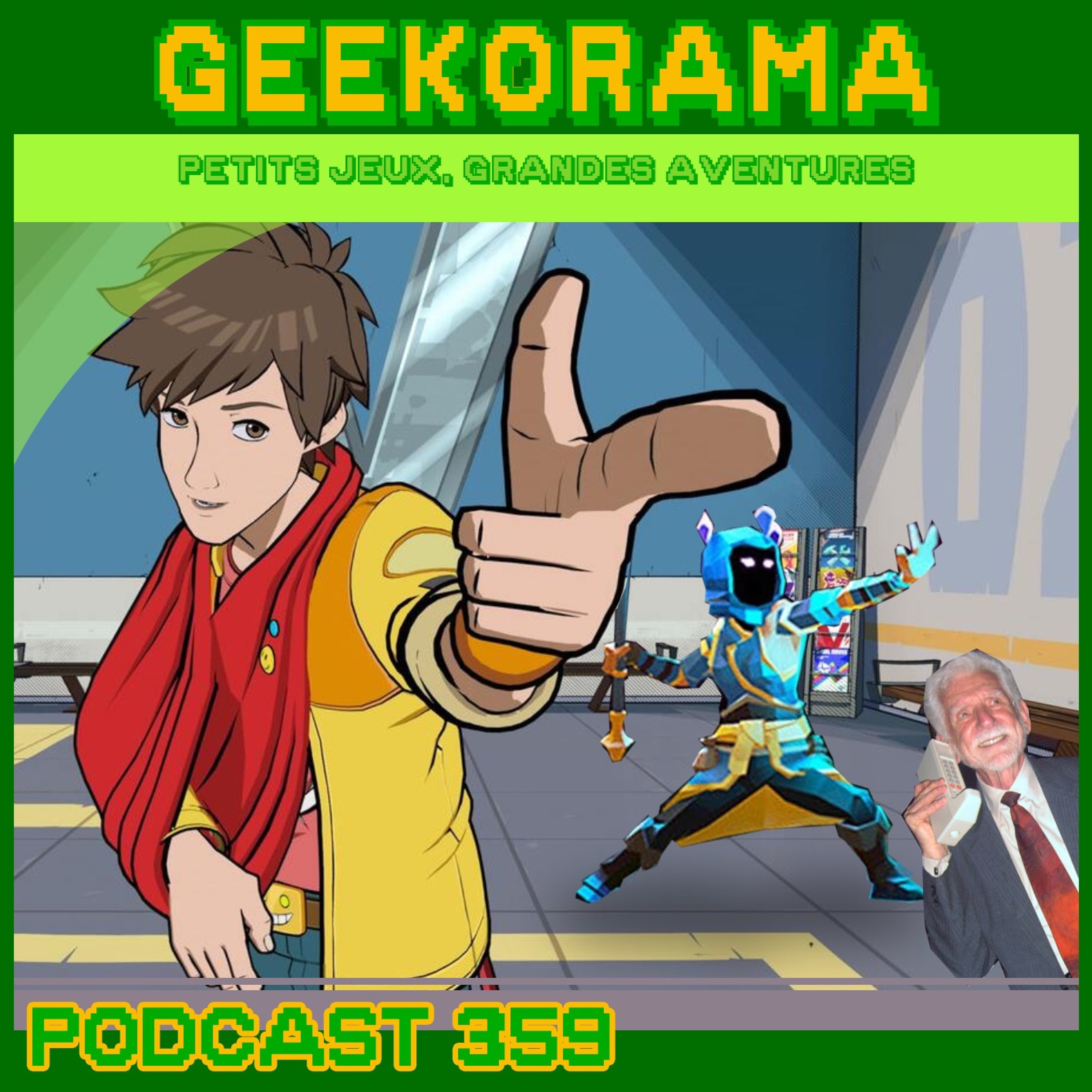 Épisode 359 GeekOrama - Hi-Fi Rush & Soulstone Survivors / IC : Martin Cooper