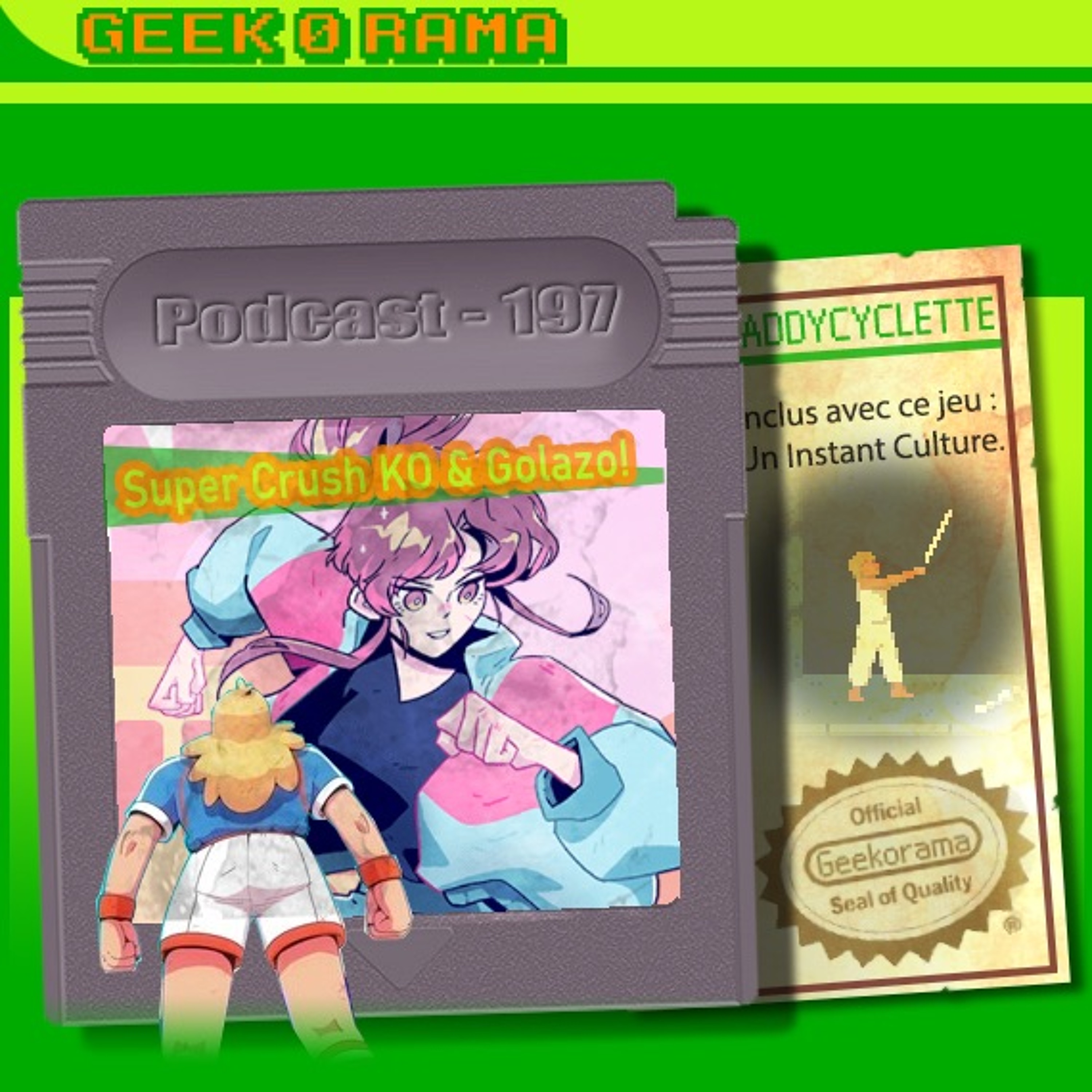 Épisode 197 Geek'O'rama - Super Crush KO & Golazo! | Instant Culture : Prince of Persia