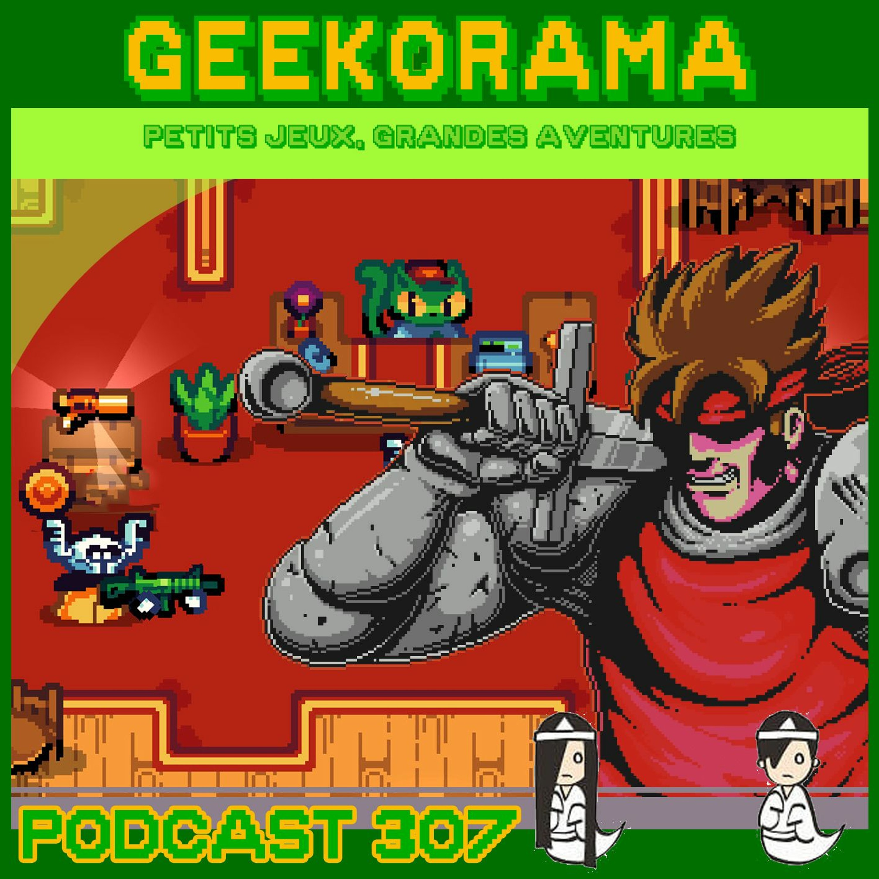 Épisode 307 GeekOrama - Doomed to hell & Infernax | IC : les Yokai Part 1