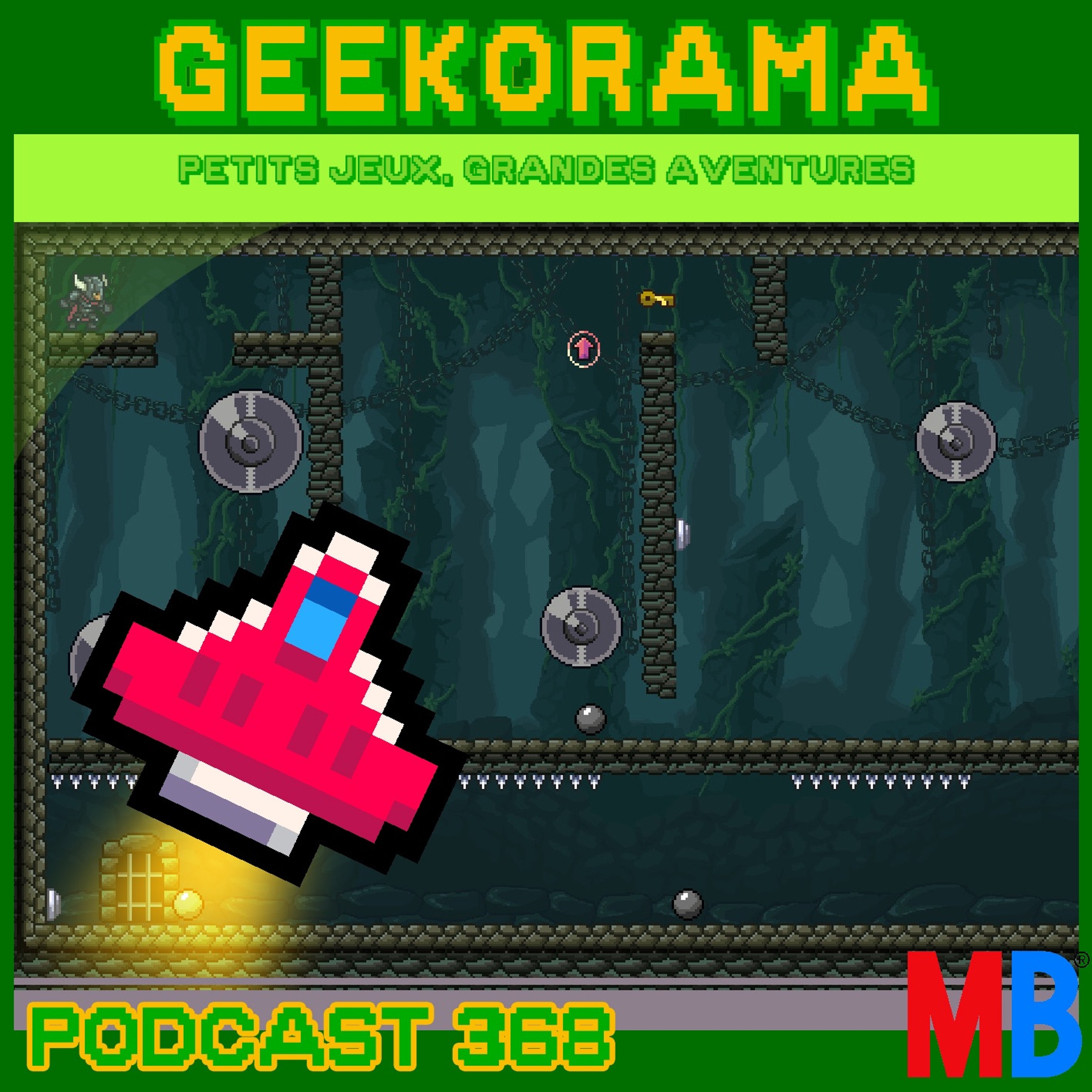 Épisode 368 GeekOrama - Dungeon Knight & Galacdrive / IC : Les jeux Milton Bradley