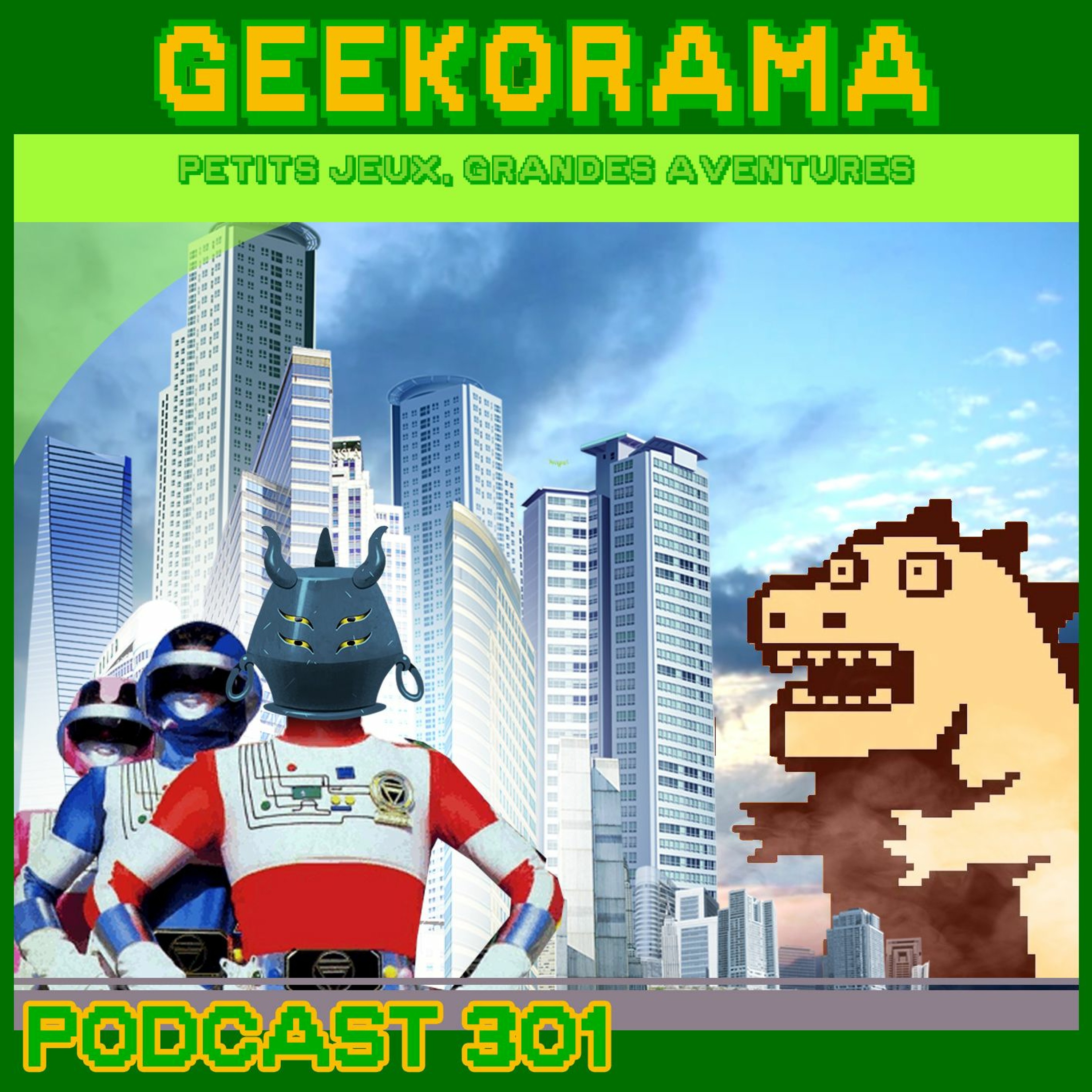 Épisode 301 GeekOrama - WytchWood & Kaiju Attak | IC : Le Tokusatsu