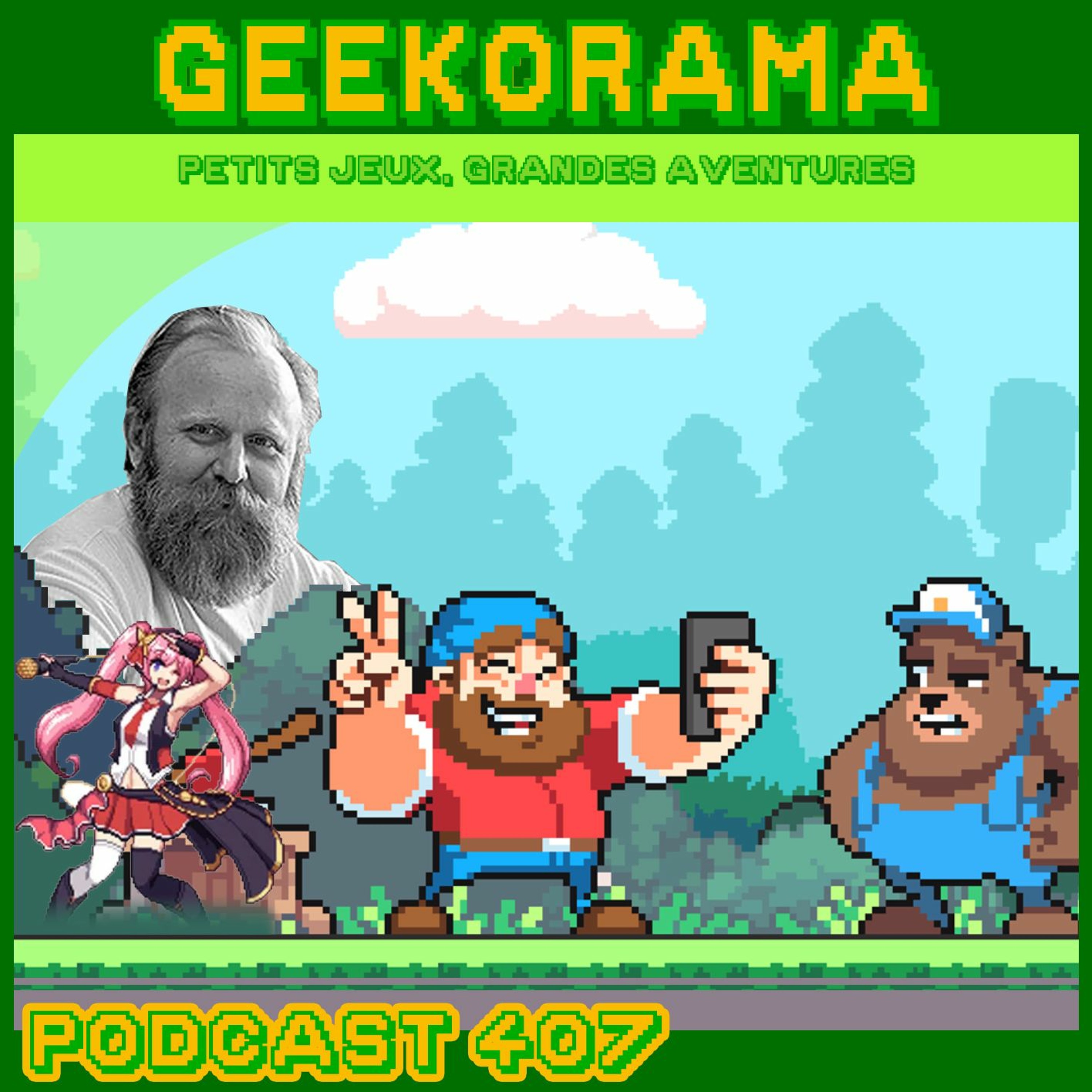 Episode 407 Geek'O'rama - Witch's Rhythm Puzzle & Timberman TBA | Frank Herbert