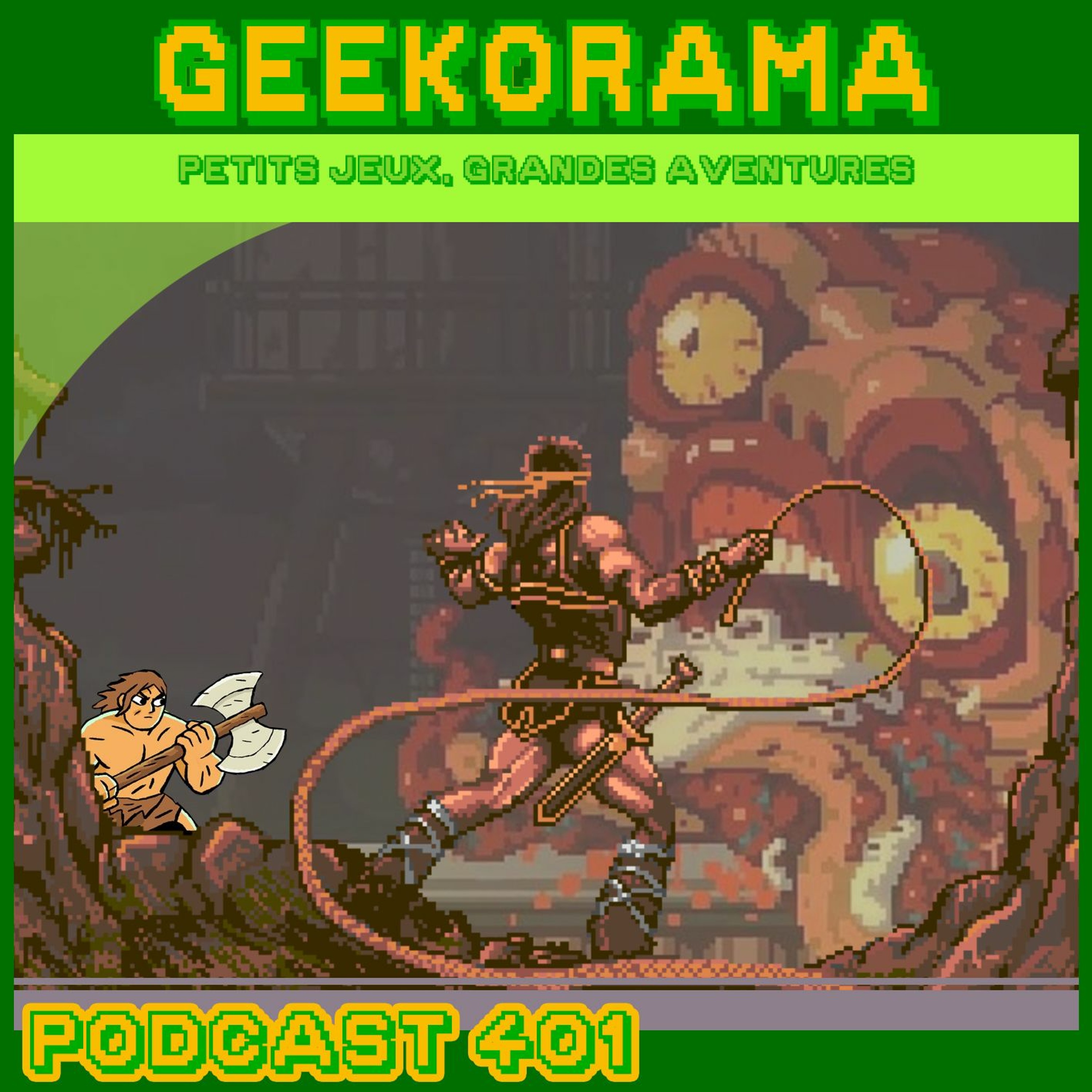 Épisode 401 GeekOrama - Gunbrella & Ghor | IC : Castlevania