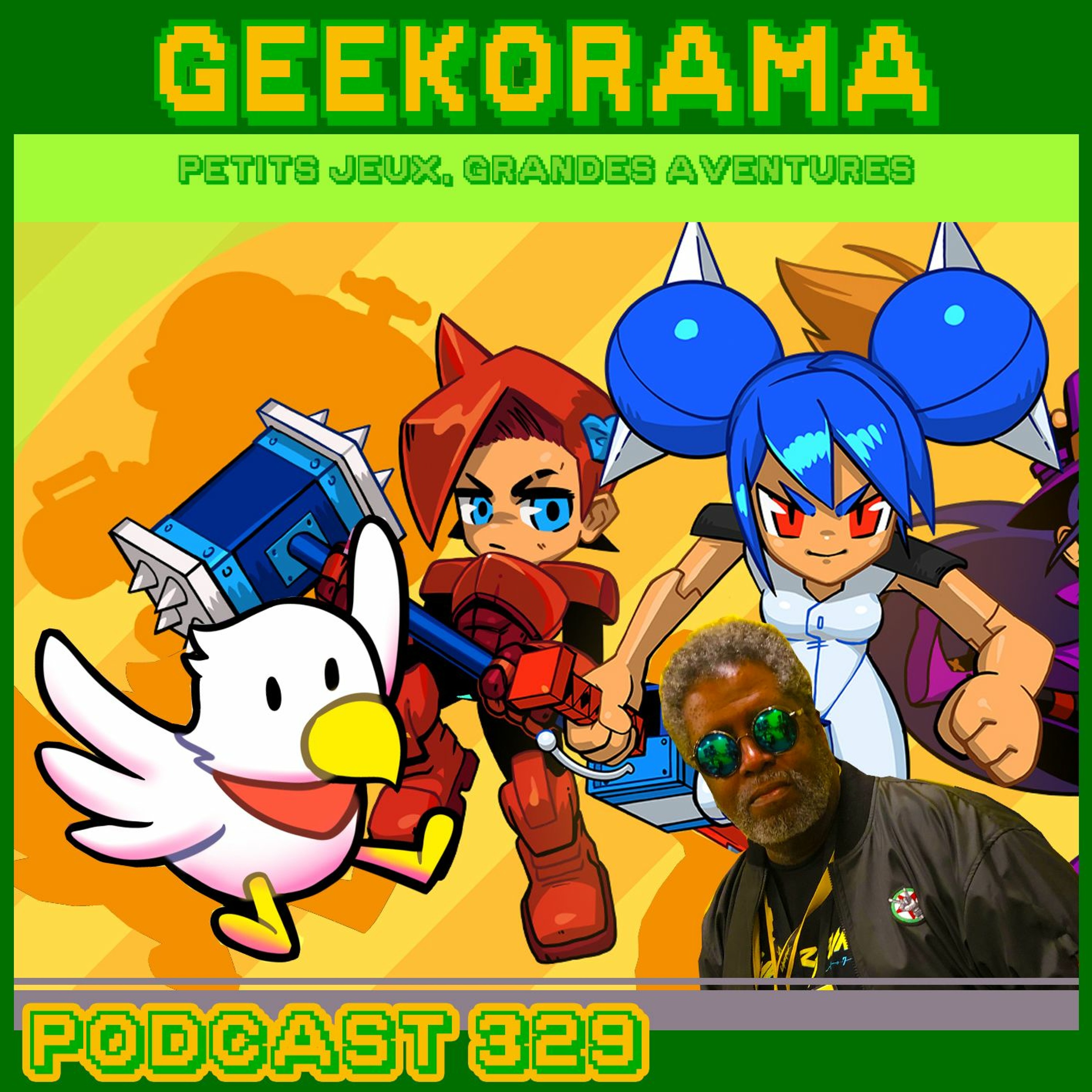 Épisode 329 GeekOrama - Chenso club & Chicki's chase | IC : Mike Pondsmith