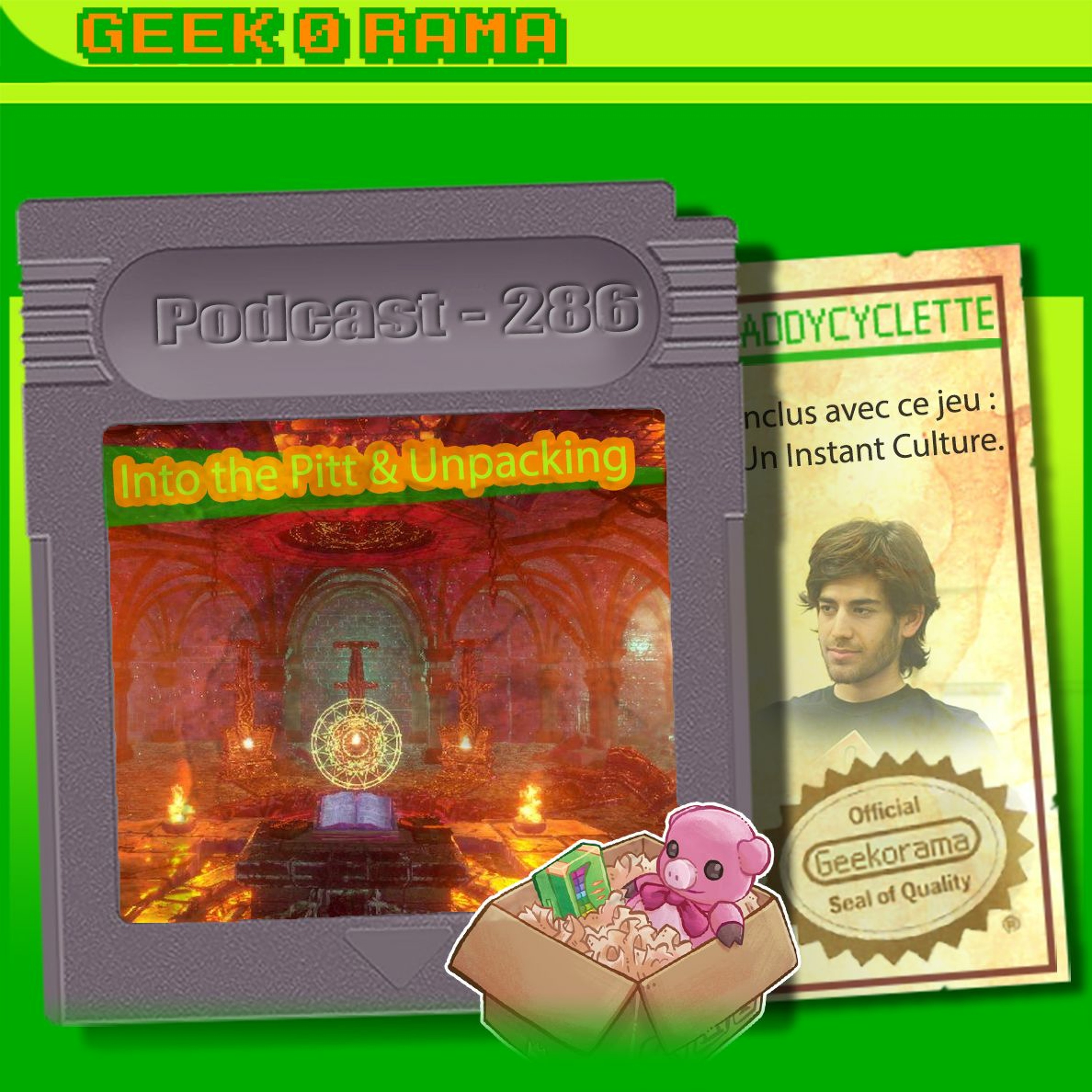 Épisode 286 GeekOrama - Into the Pit & Unpacking | IC : Aaron Swartz, la jeunesse